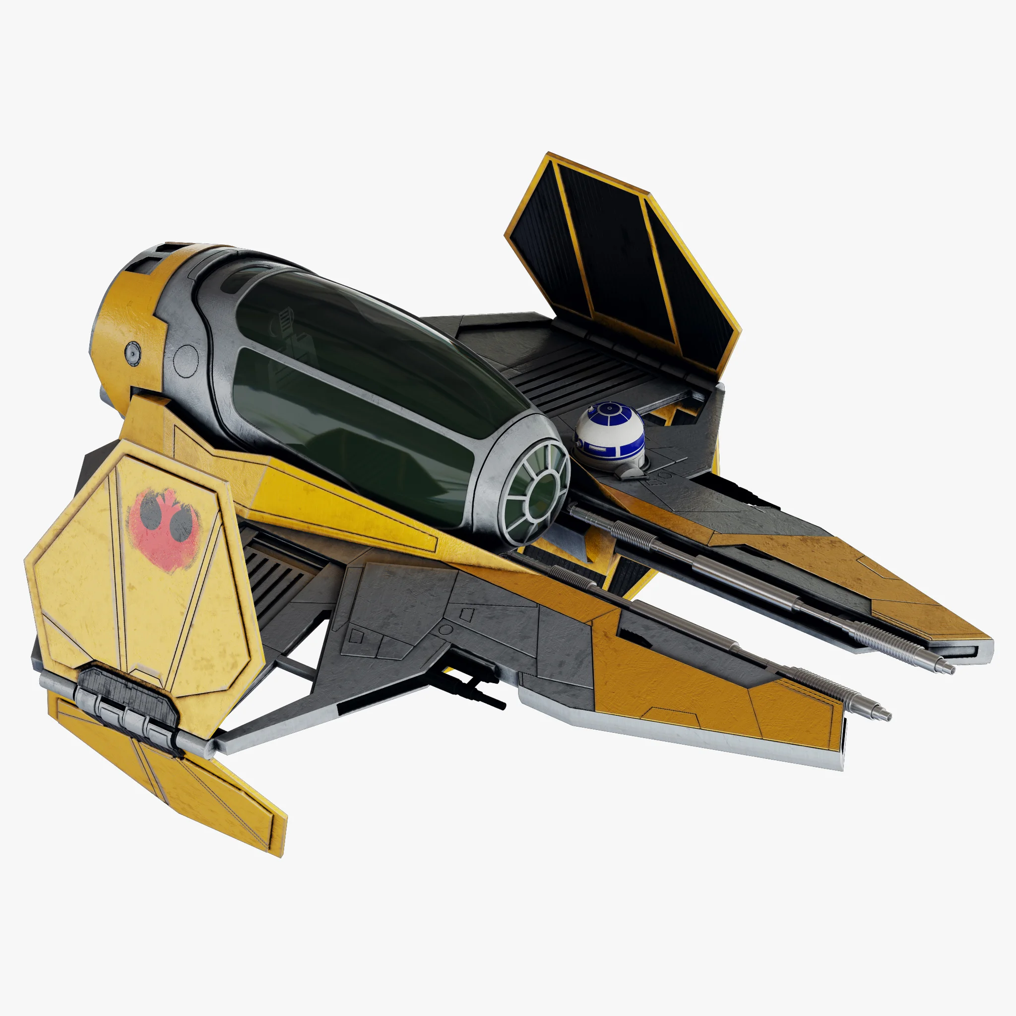 ETA 2 Jedi Interceptor — 3D model preview 21