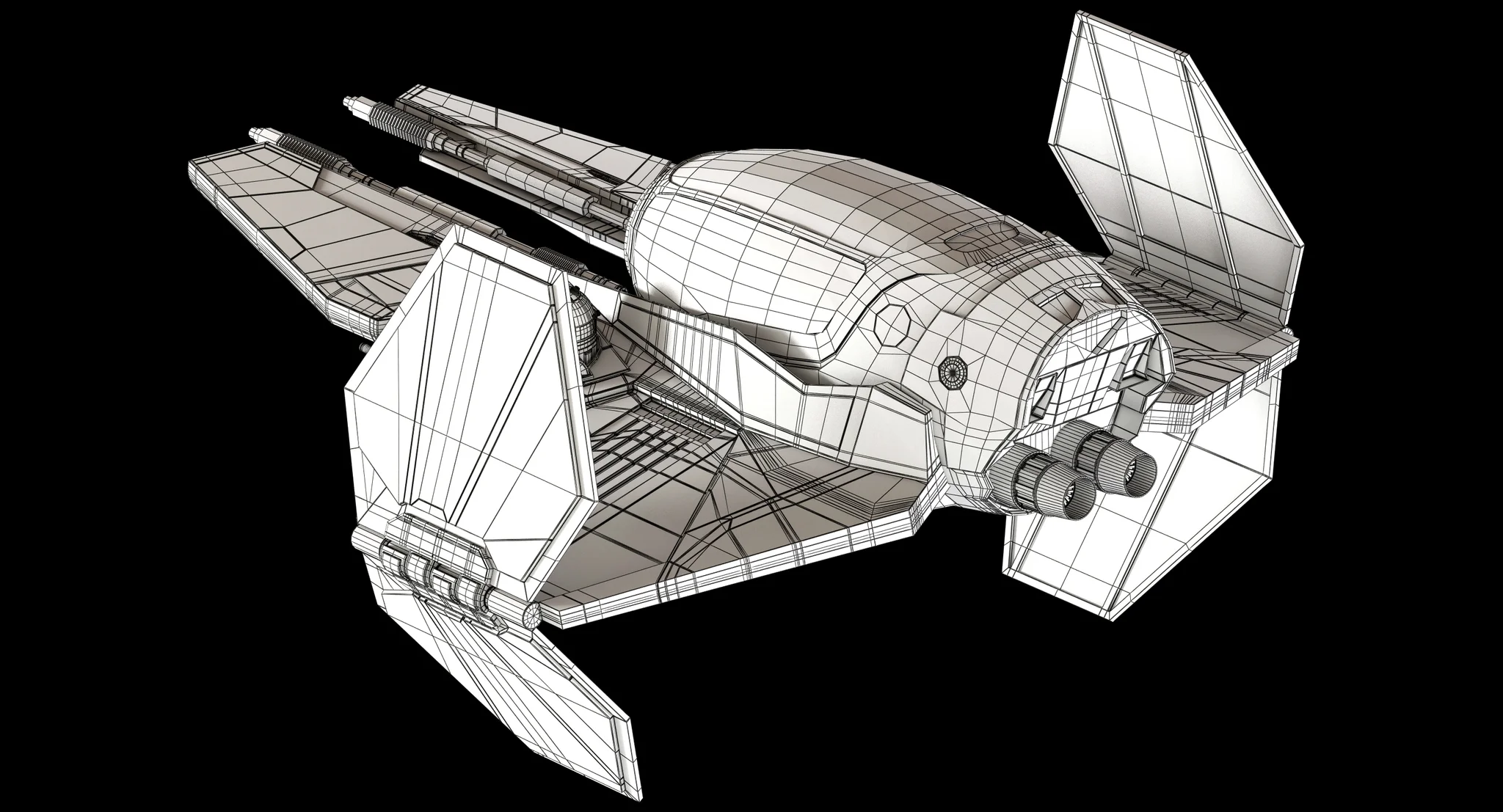 ETA 2 Jedi Interceptor — 3D model preview 26