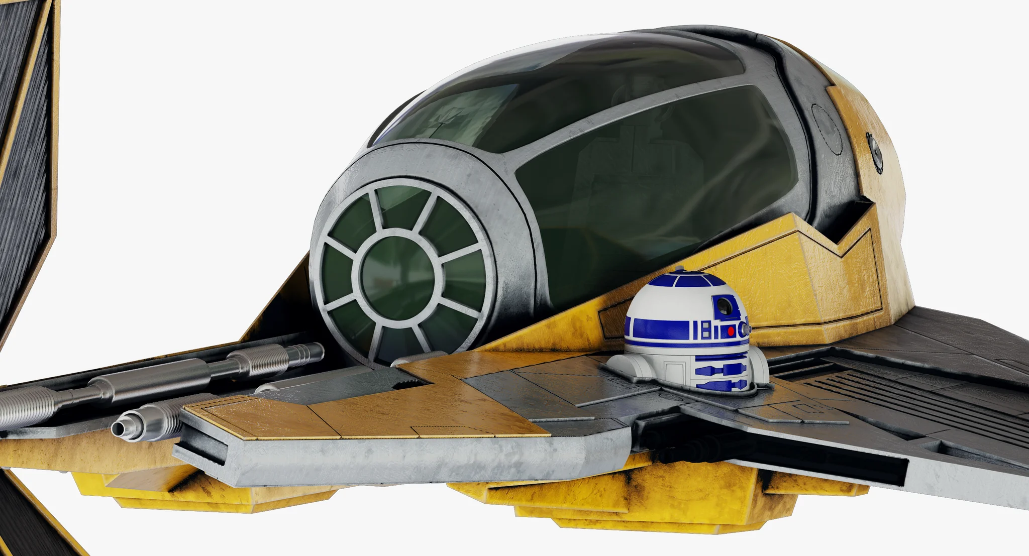 ETA 2 Jedi Interceptor — 3D model preview 27