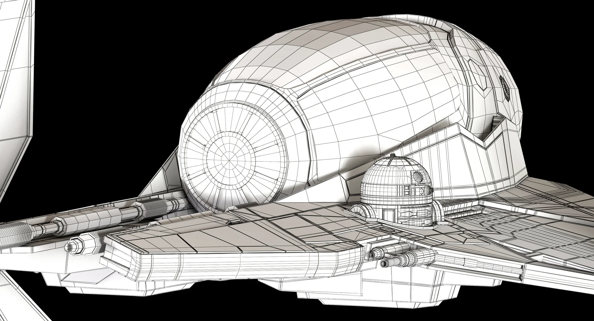 ETA 2 Jedi Interceptor — 3D model preview 29