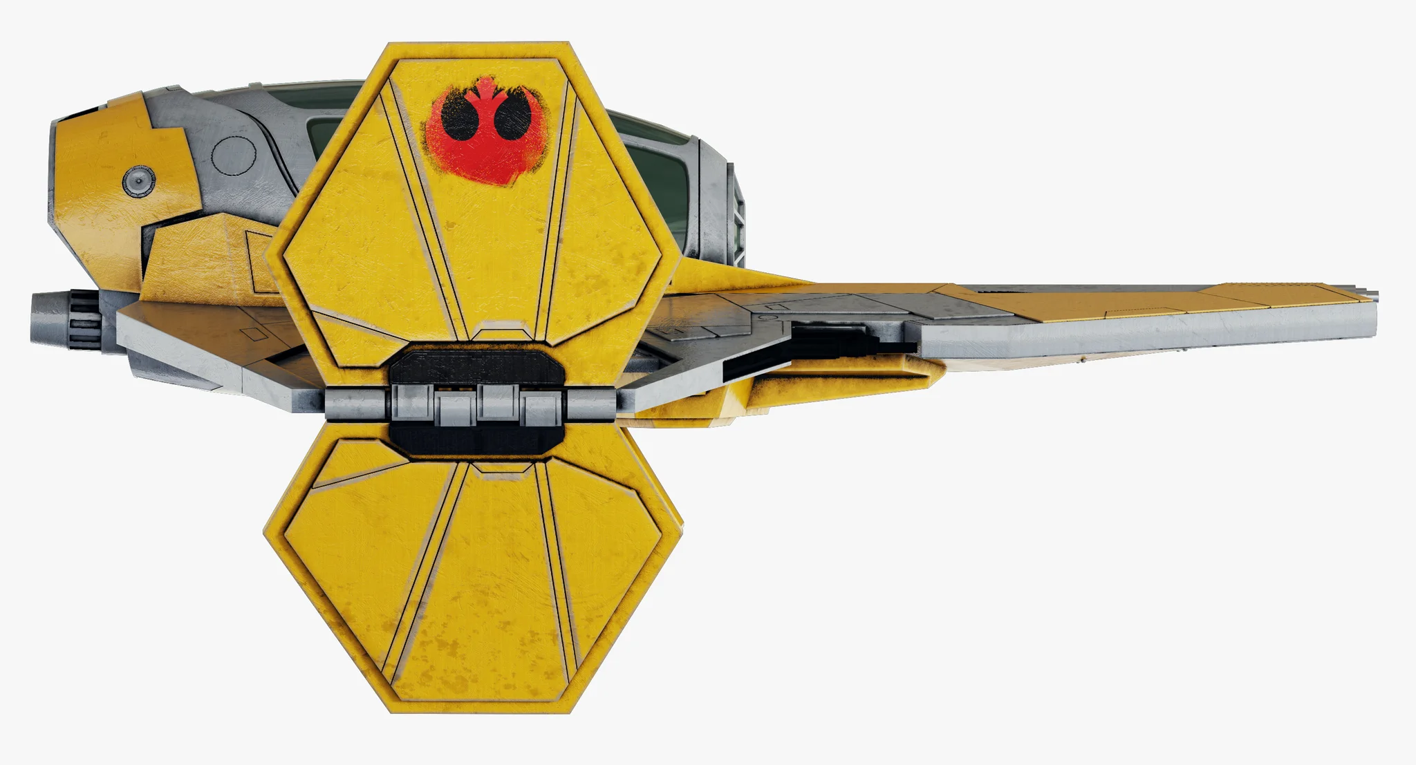 ETA 2 Jedi Interceptor — 3D model preview 30