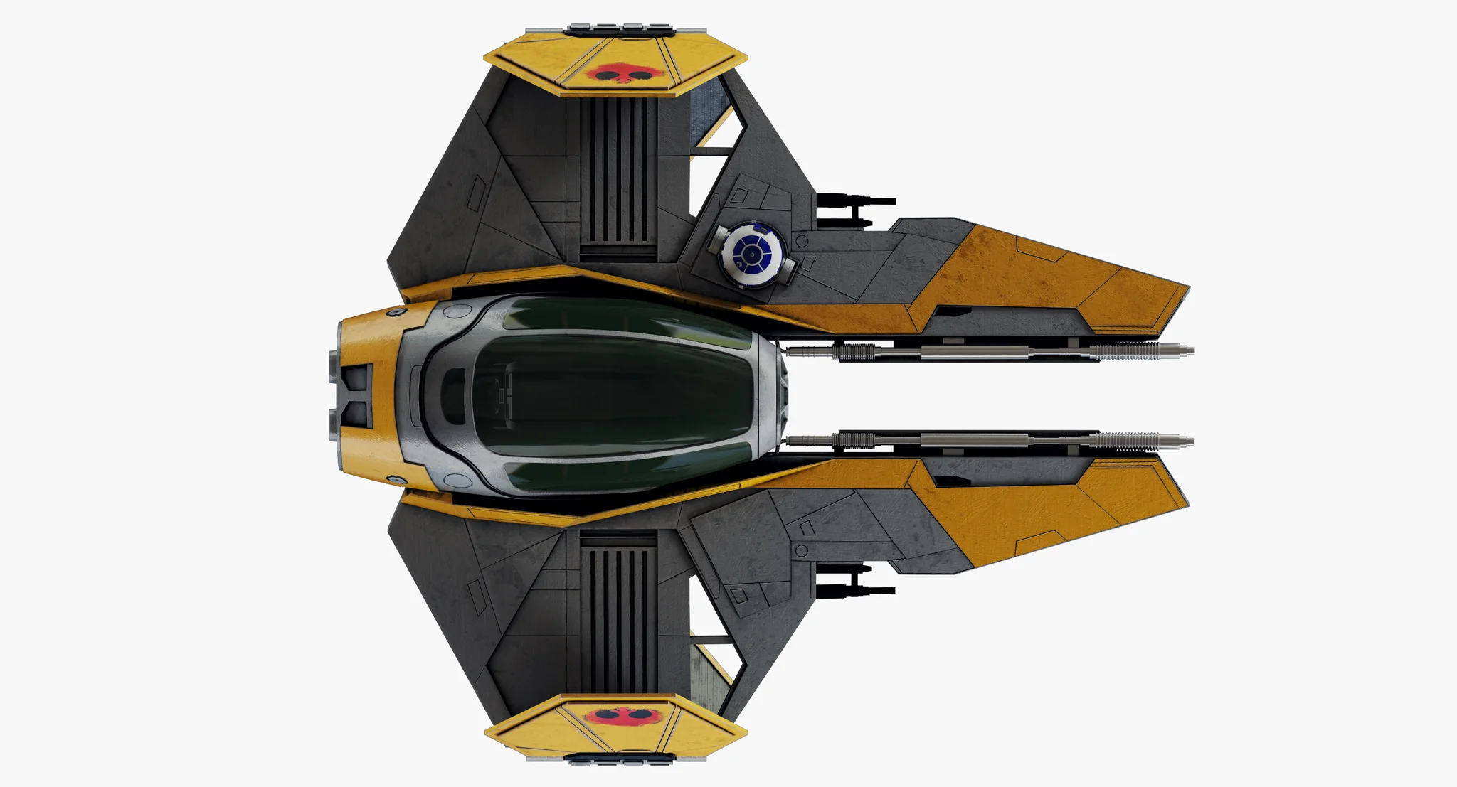 ETA 2 Jedi Interceptor — 3D model preview 31