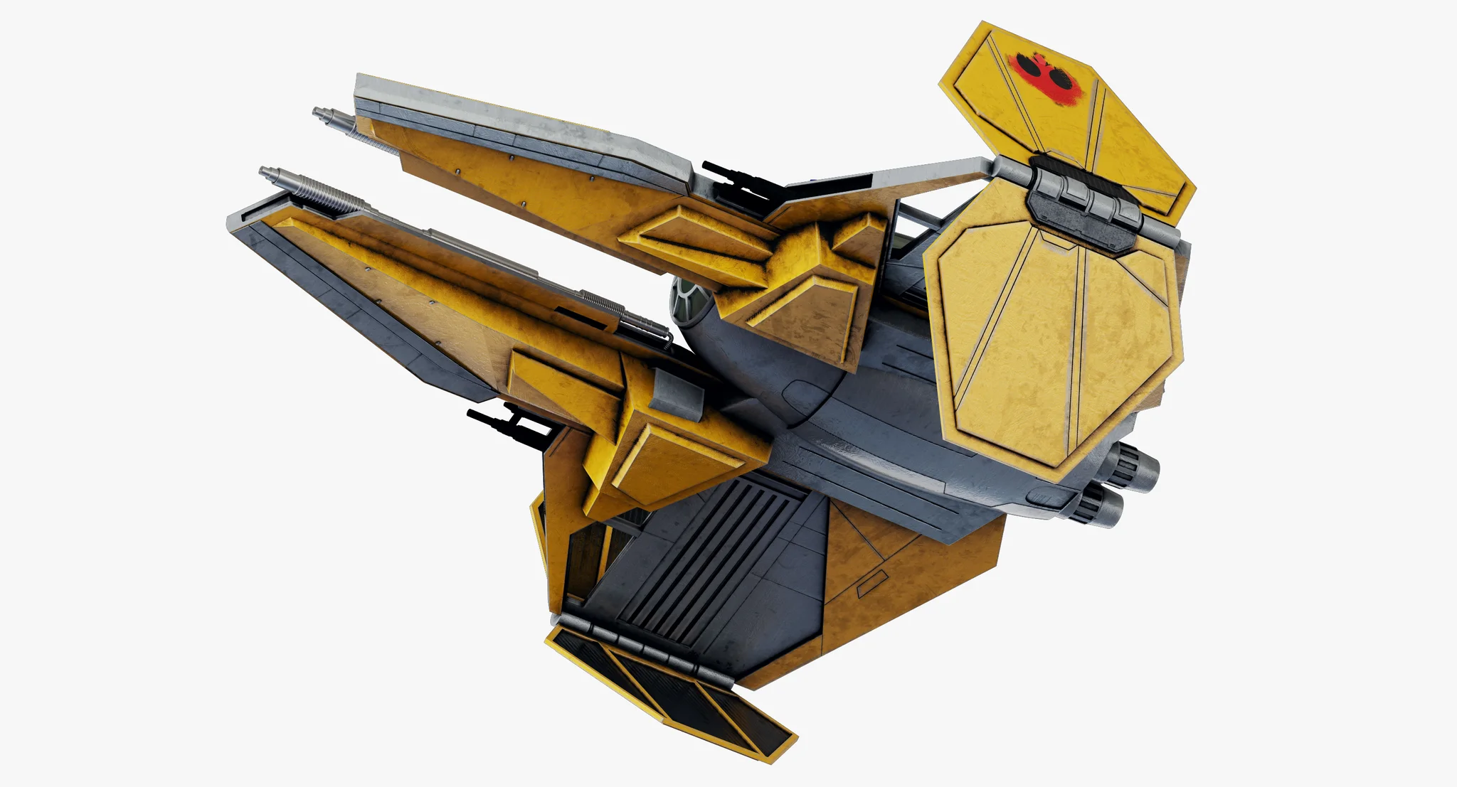 ETA 2 Jedi Interceptor — 3D model preview 32