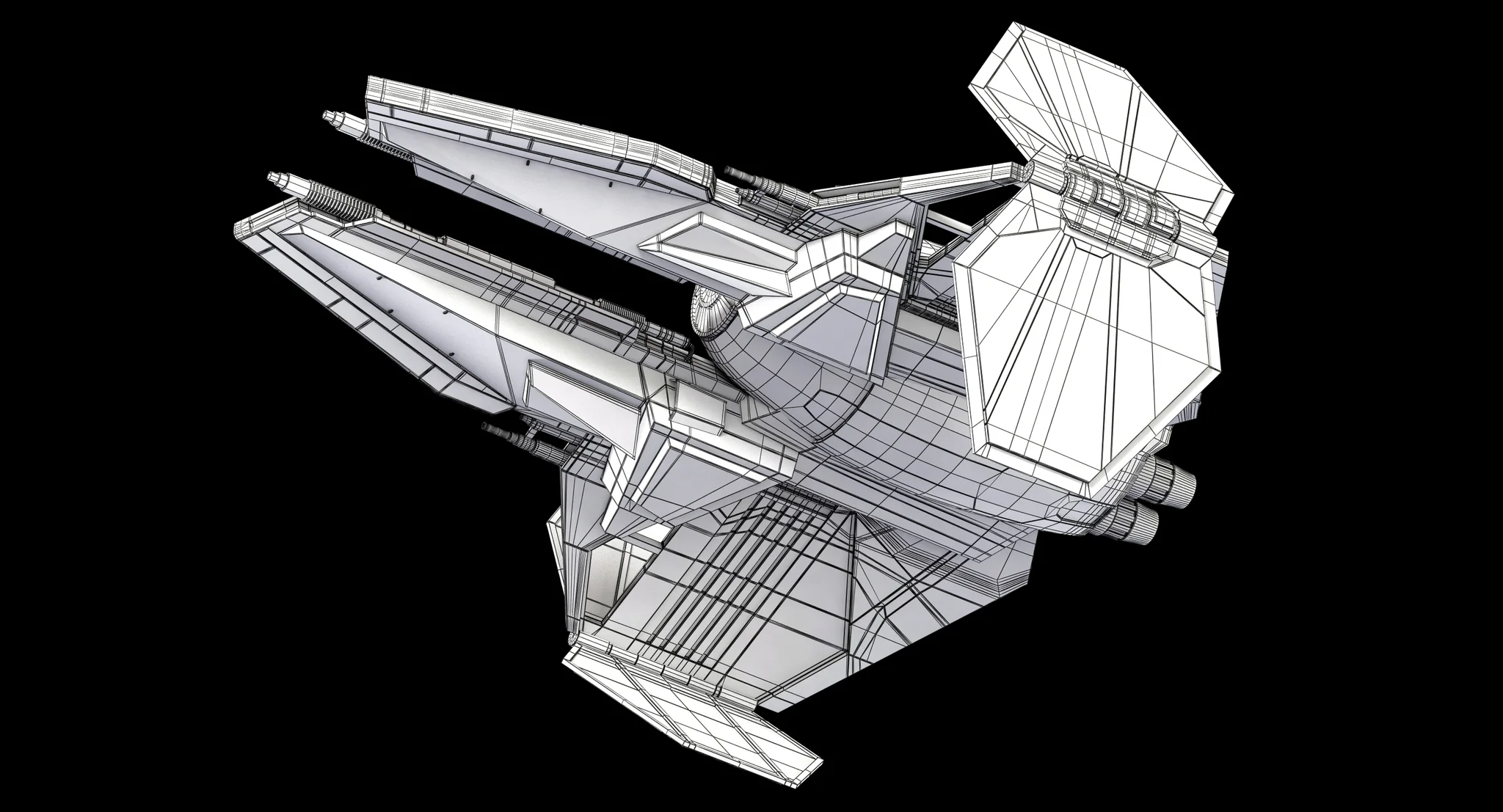 ETA 2 Jedi Interceptor — 3D model preview 34