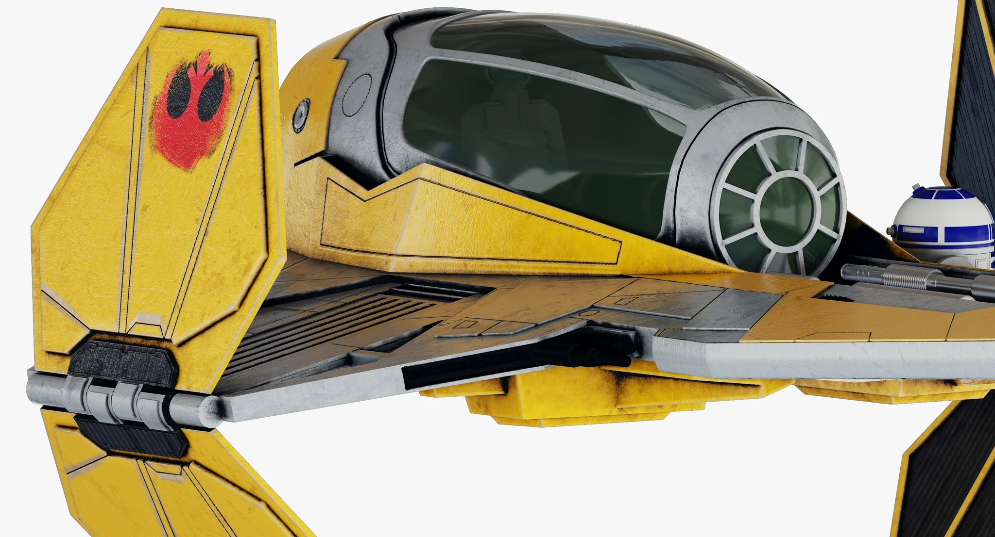 ETA 2 Jedi Interceptor — 3D model preview 35