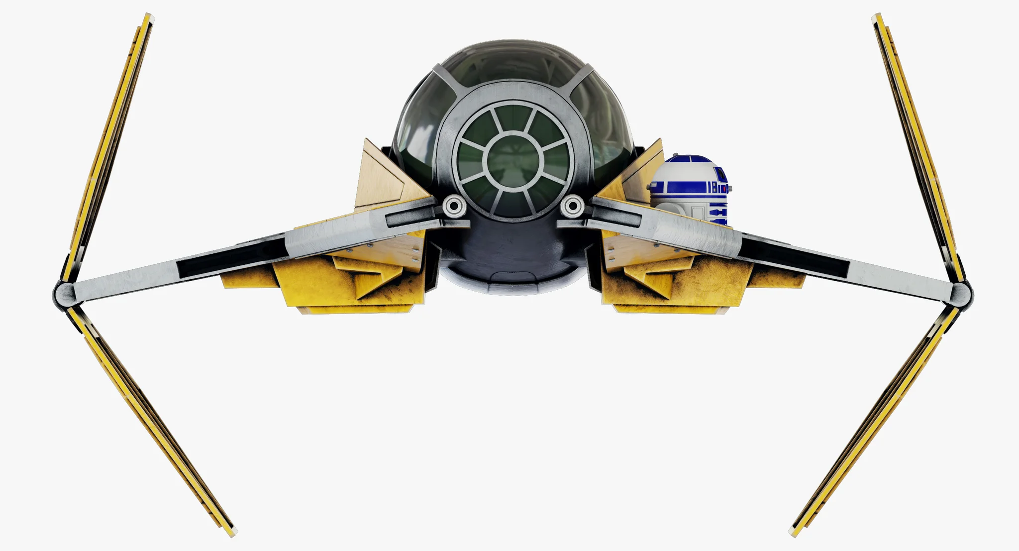 ETA 2 Jedi Interceptor — 3D model preview 36