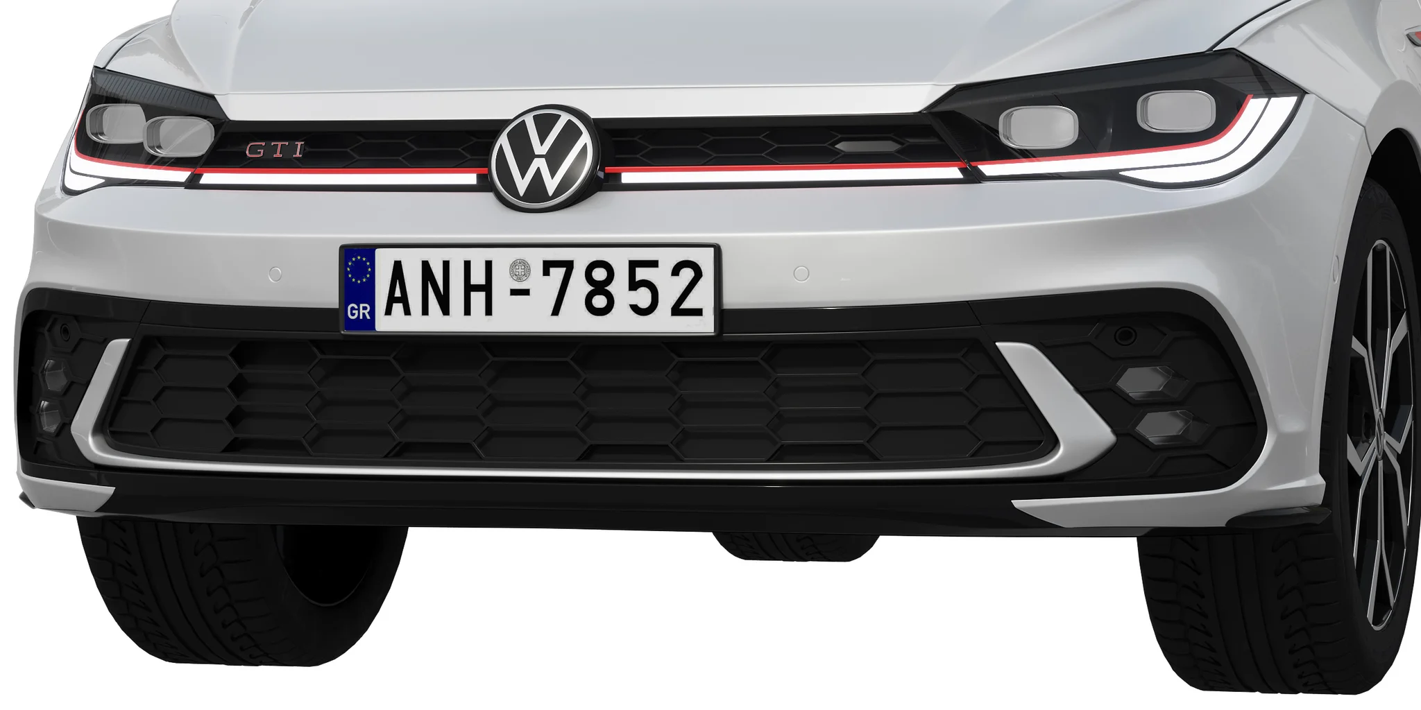 Volkswagen Polo GTI 2022, 3D model preview 5