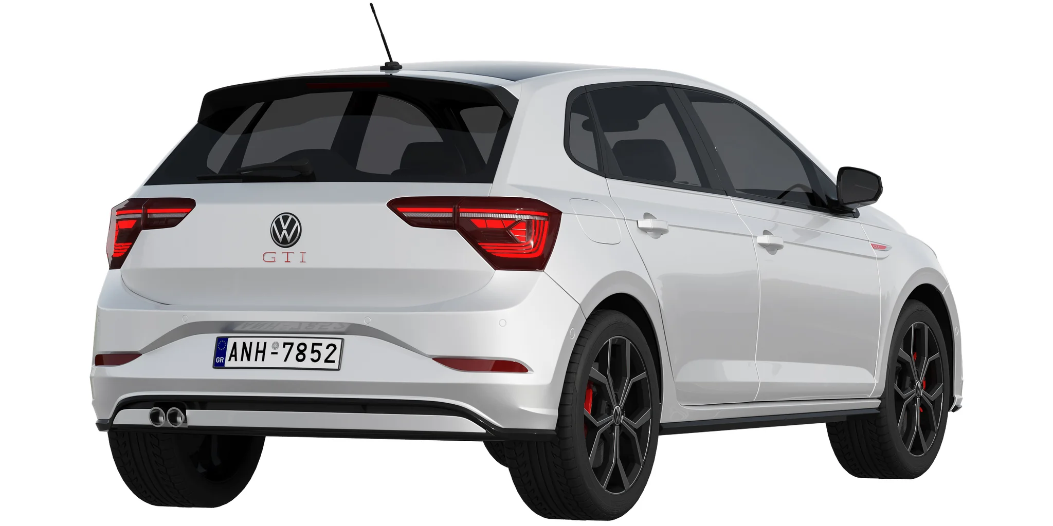 Volkswagen Polo GTI 2022, 3D model preview 6