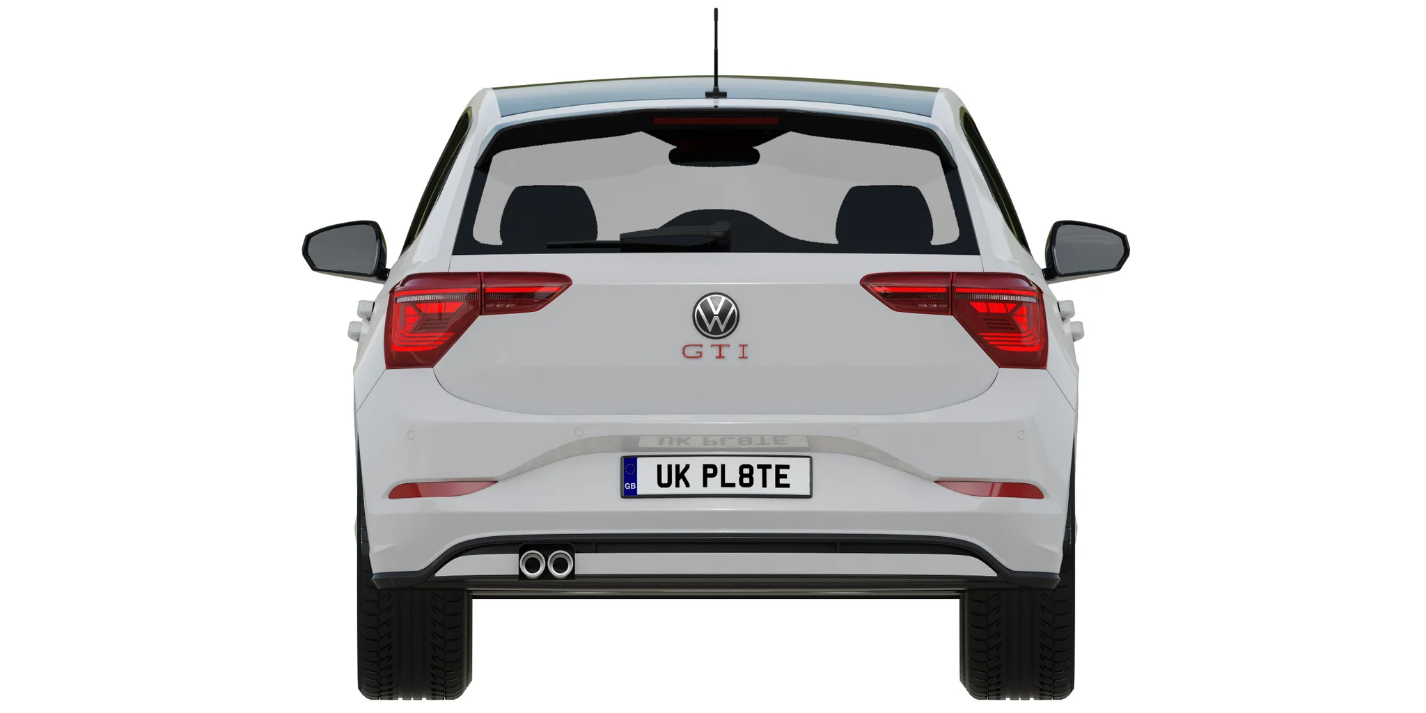Volkswagen Polo GTI 2022, 3D model preview 11
