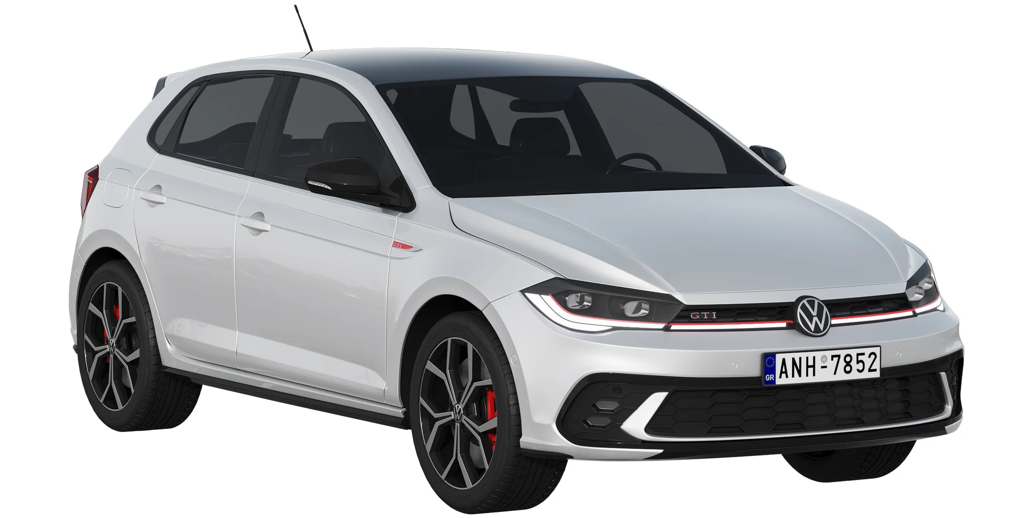 Volkswagen Polo GTI 2022, 3D model preview 15