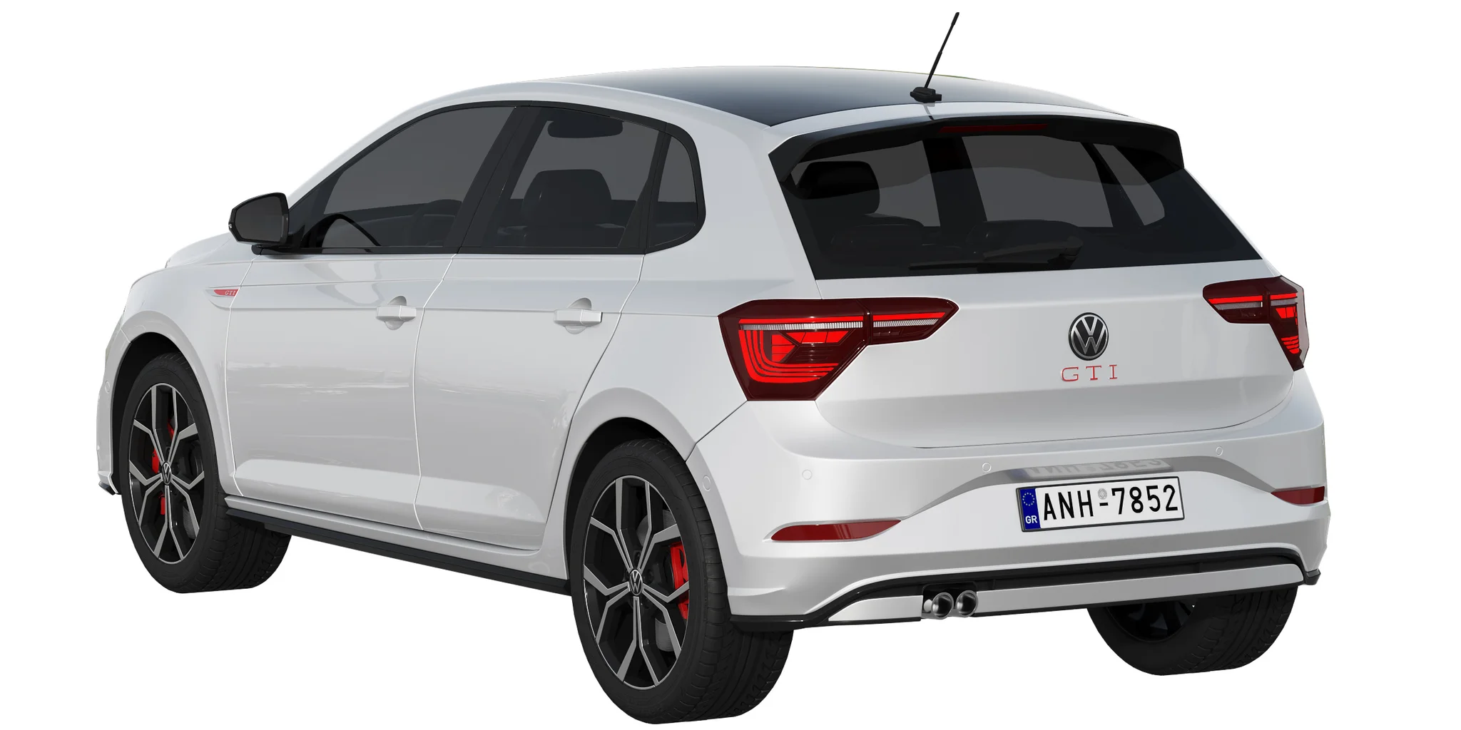 Volkswagen Polo GTI 2022, 3D model preview 22