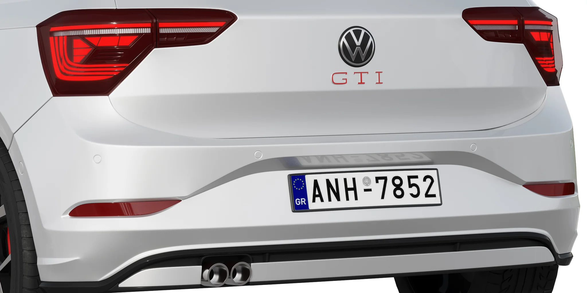 Volkswagen Polo GTI 2022, 3D model preview 25