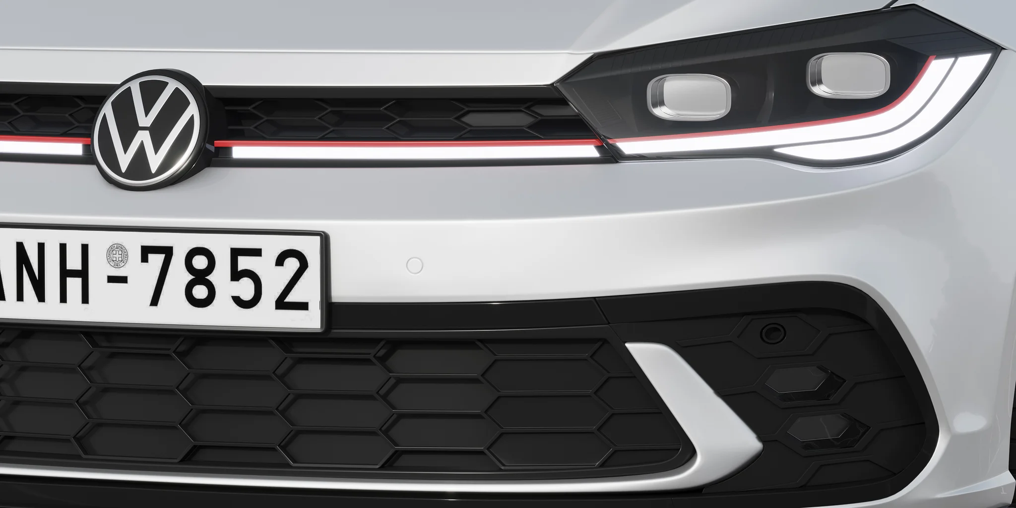 Volkswagen Polo GTI 2022, 3D model preview 26
