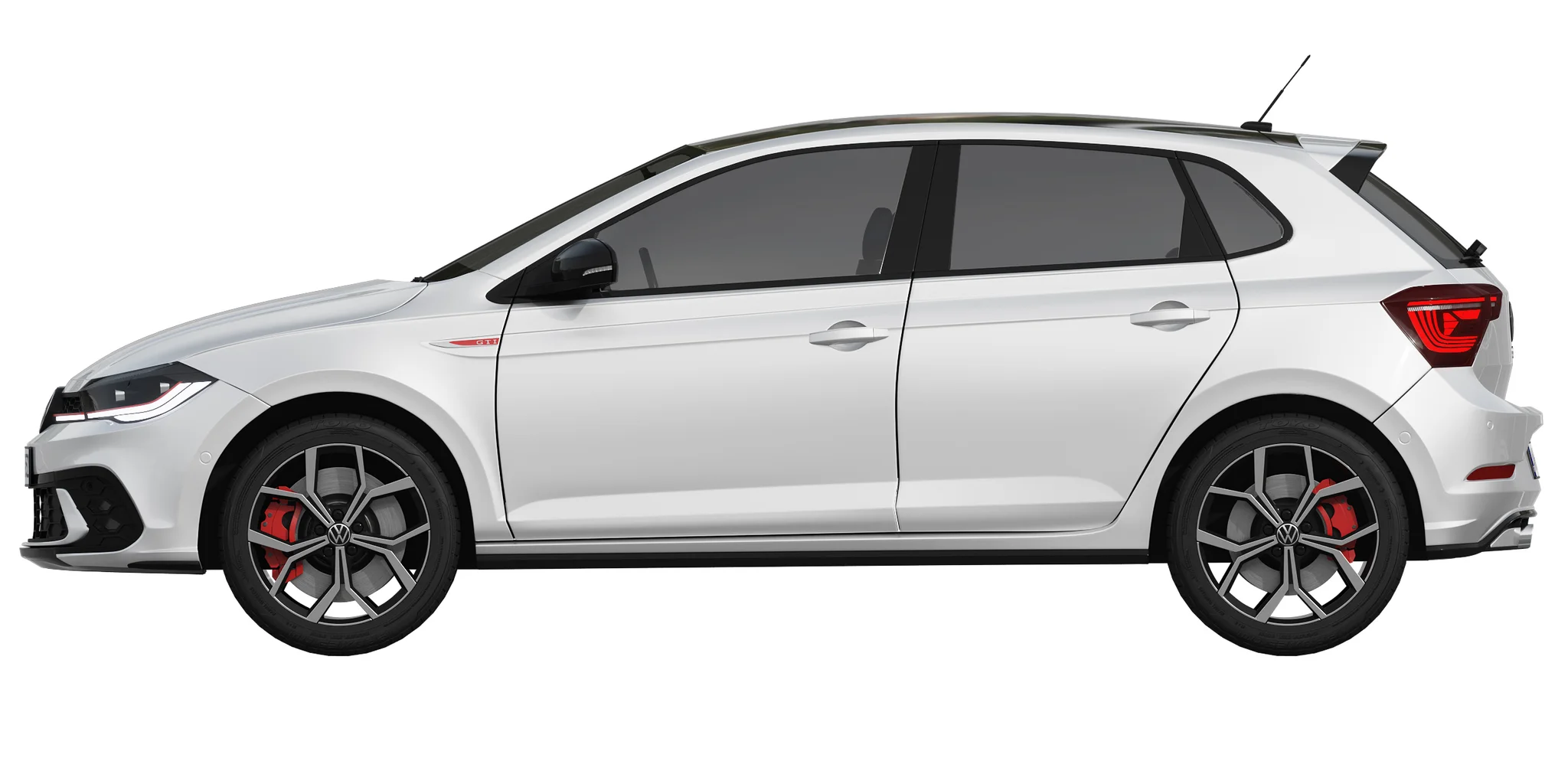 Volkswagen Polo GTI 2022, 3D model preview 27