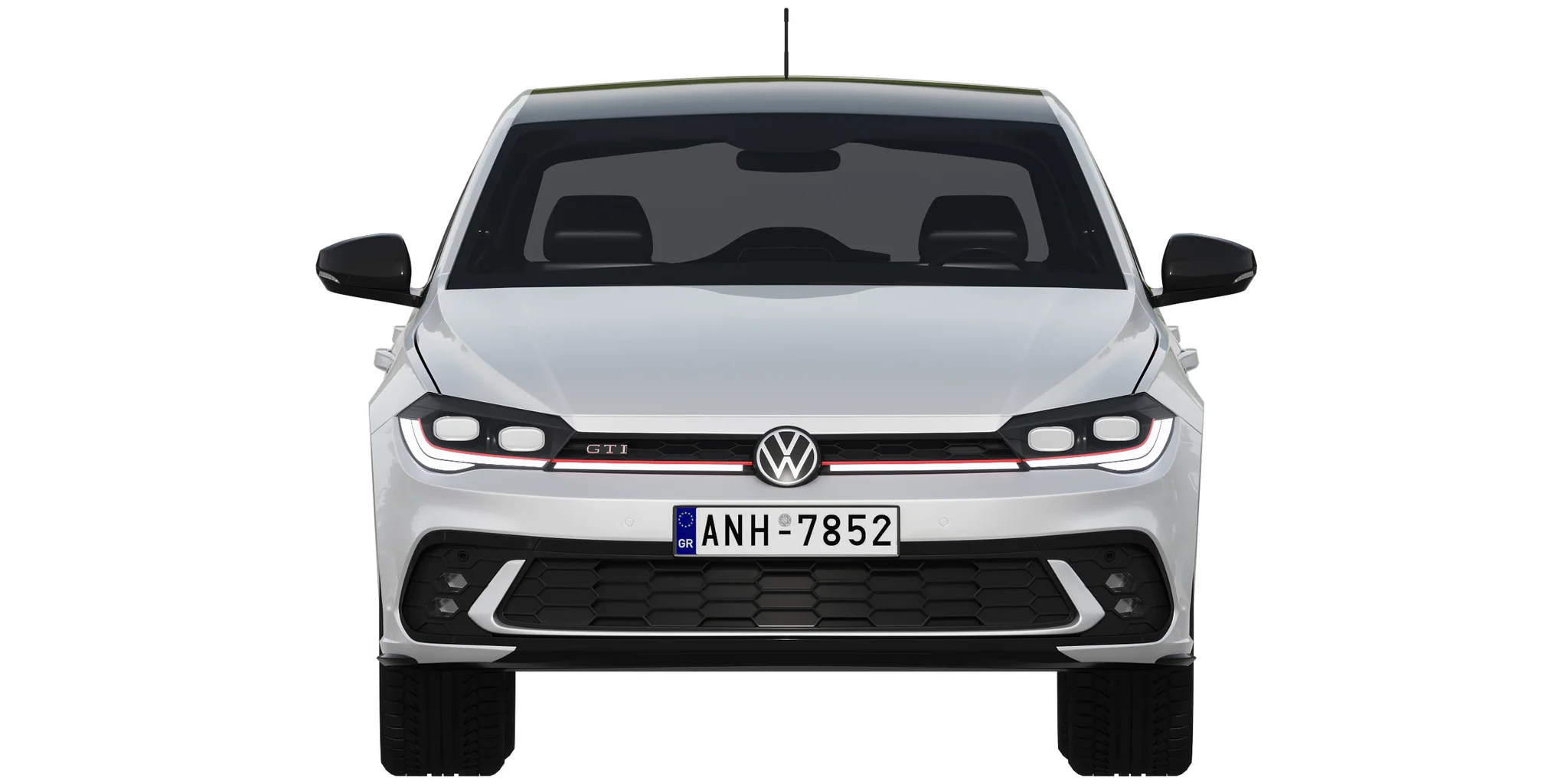 Volkswagen Polo GTI 2022, 3D model preview 33