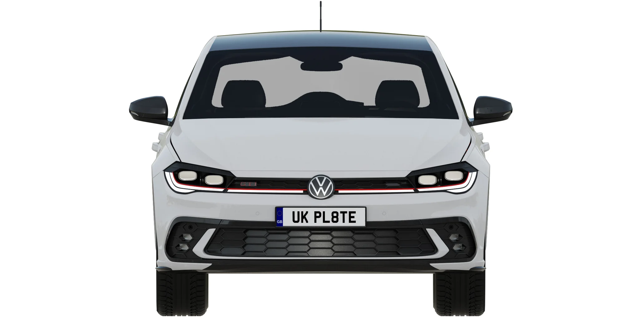 Volkswagen Polo GTI 2022, 3D model preview 34