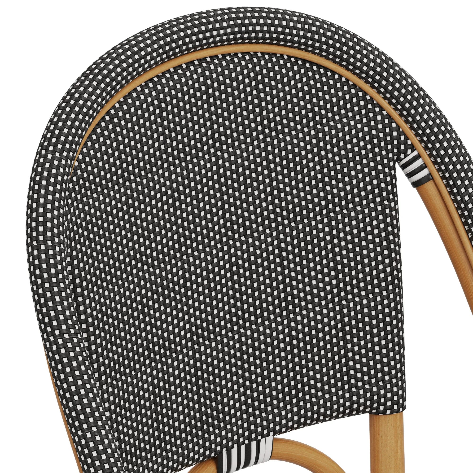 Restoration Hardware St Germain Resin Side Chair — 3D model preview 3