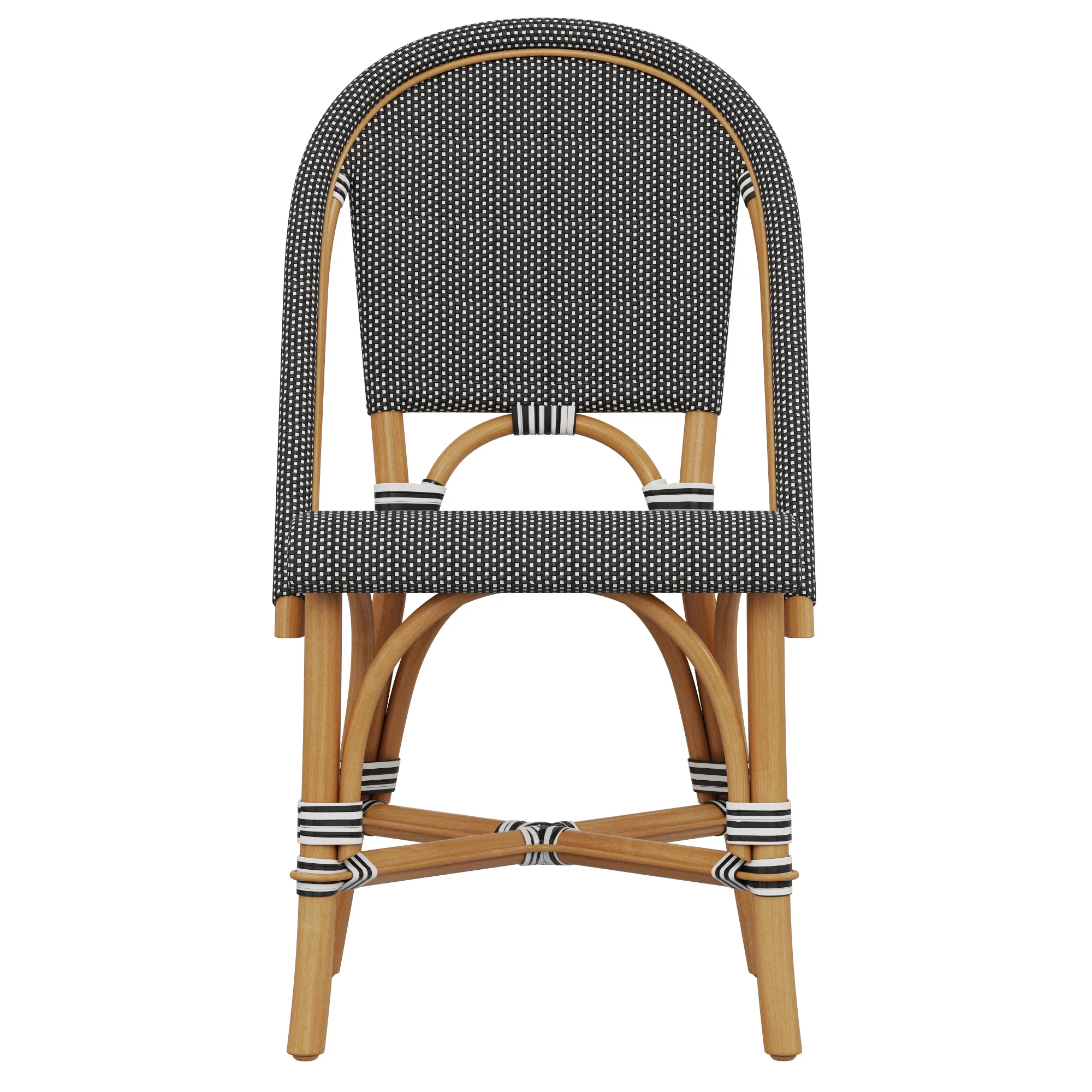 Restoration Hardware St Germain Resin Side Chair — 3D model preview 6