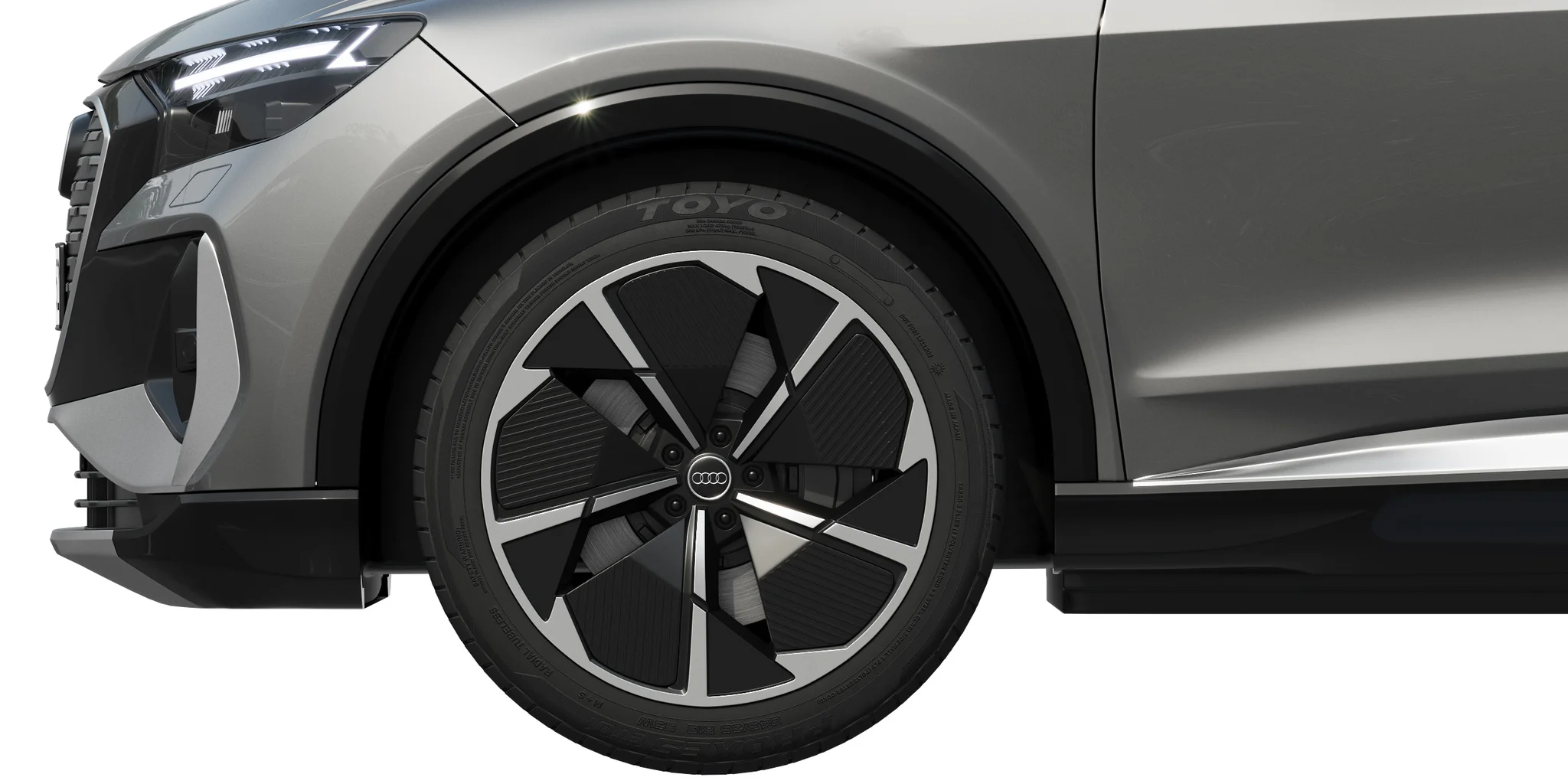 Audi Q4 E Tron, 3D model preview 1