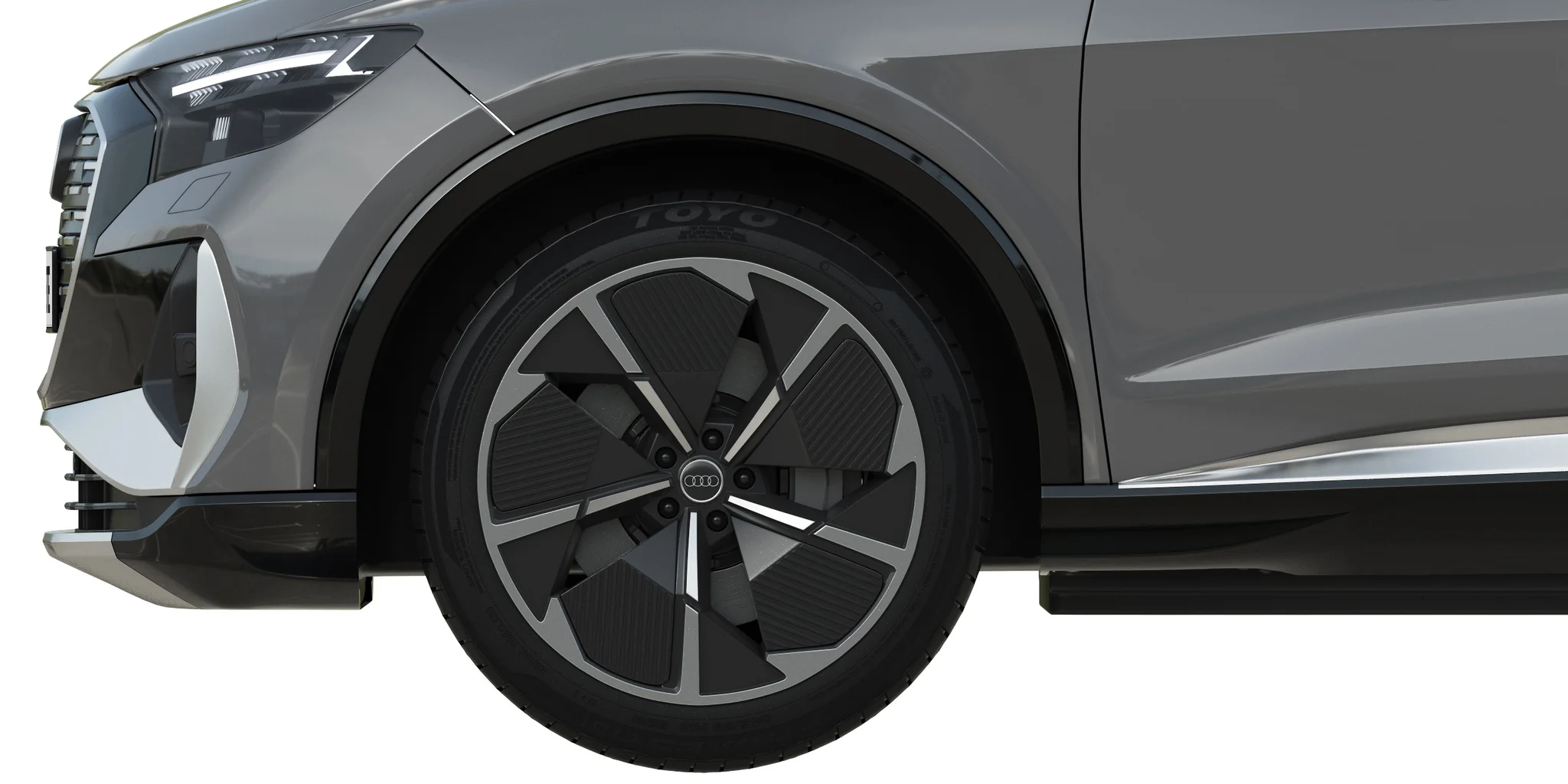 Audi Q4 E Tron, 3D model preview 3