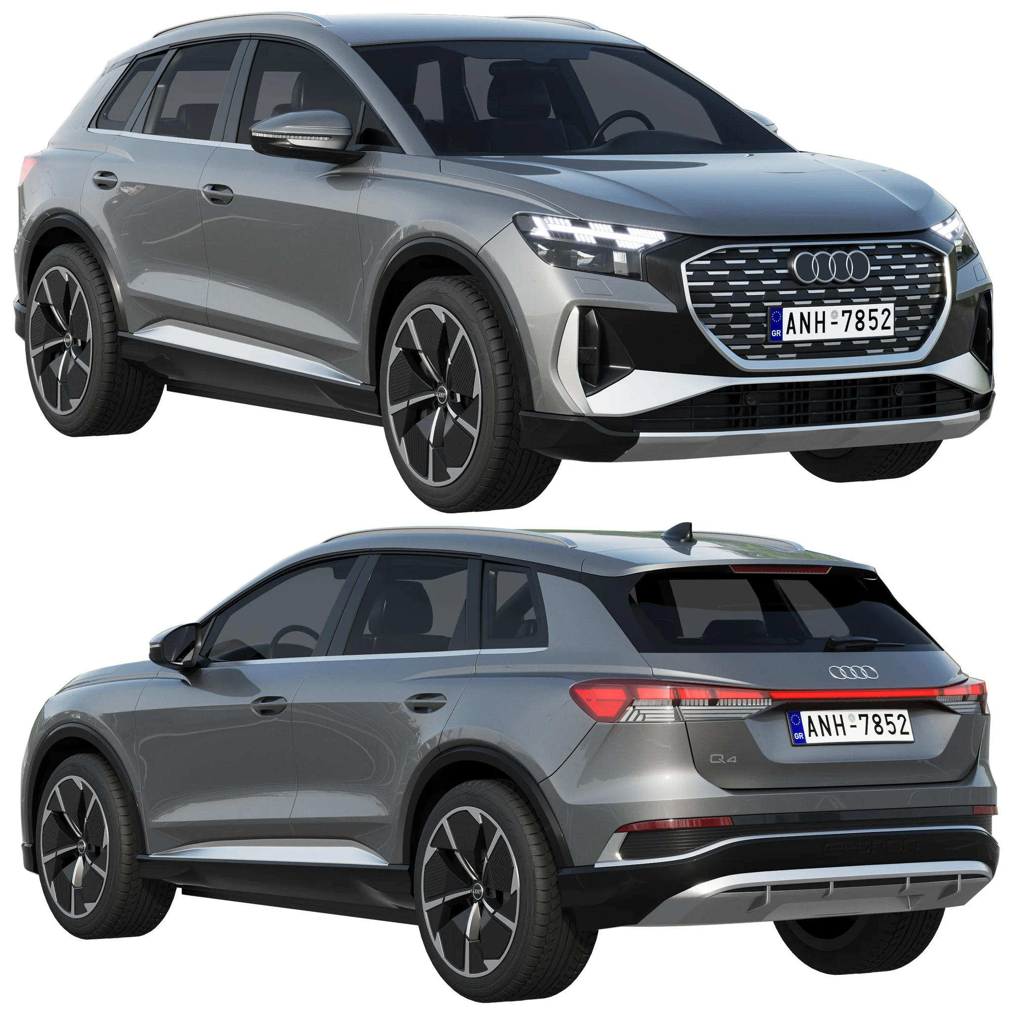 Audi Q4 E Tron, 3D model preview 16