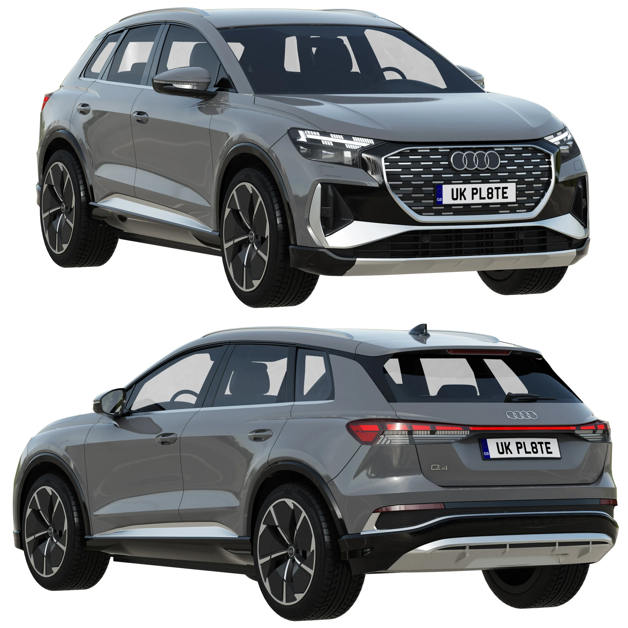 Audi Q4 E Tron, 3D model preview 21