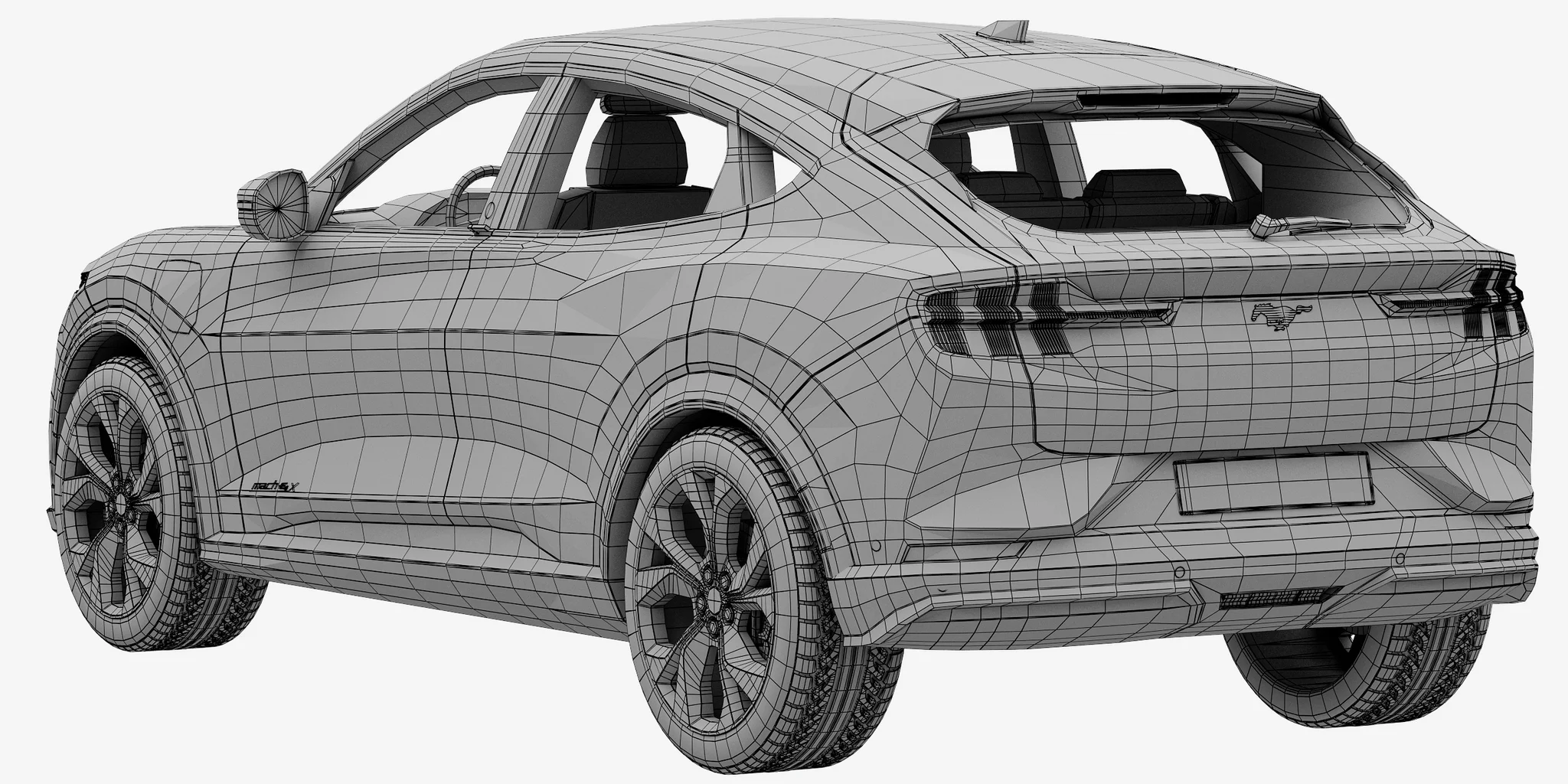Ford Mustang MACH E, 3D model preview 23