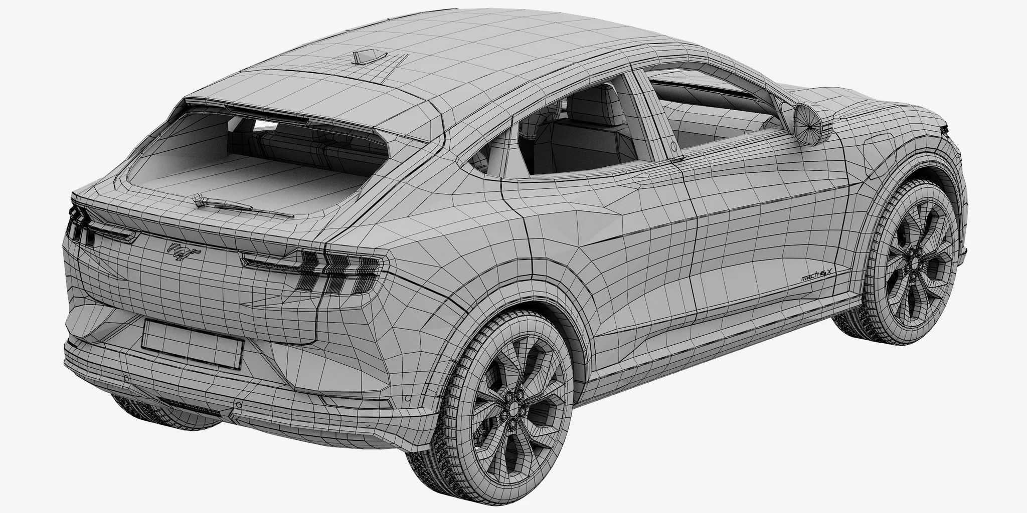 Ford Mustang MACH E, 3D model preview 36