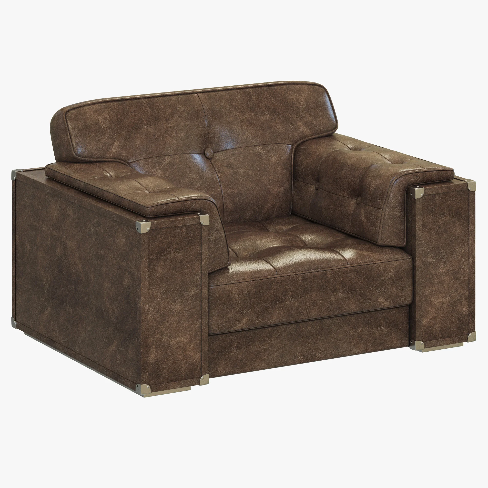 Smania Livingstone Armchair — 3D model preview 1