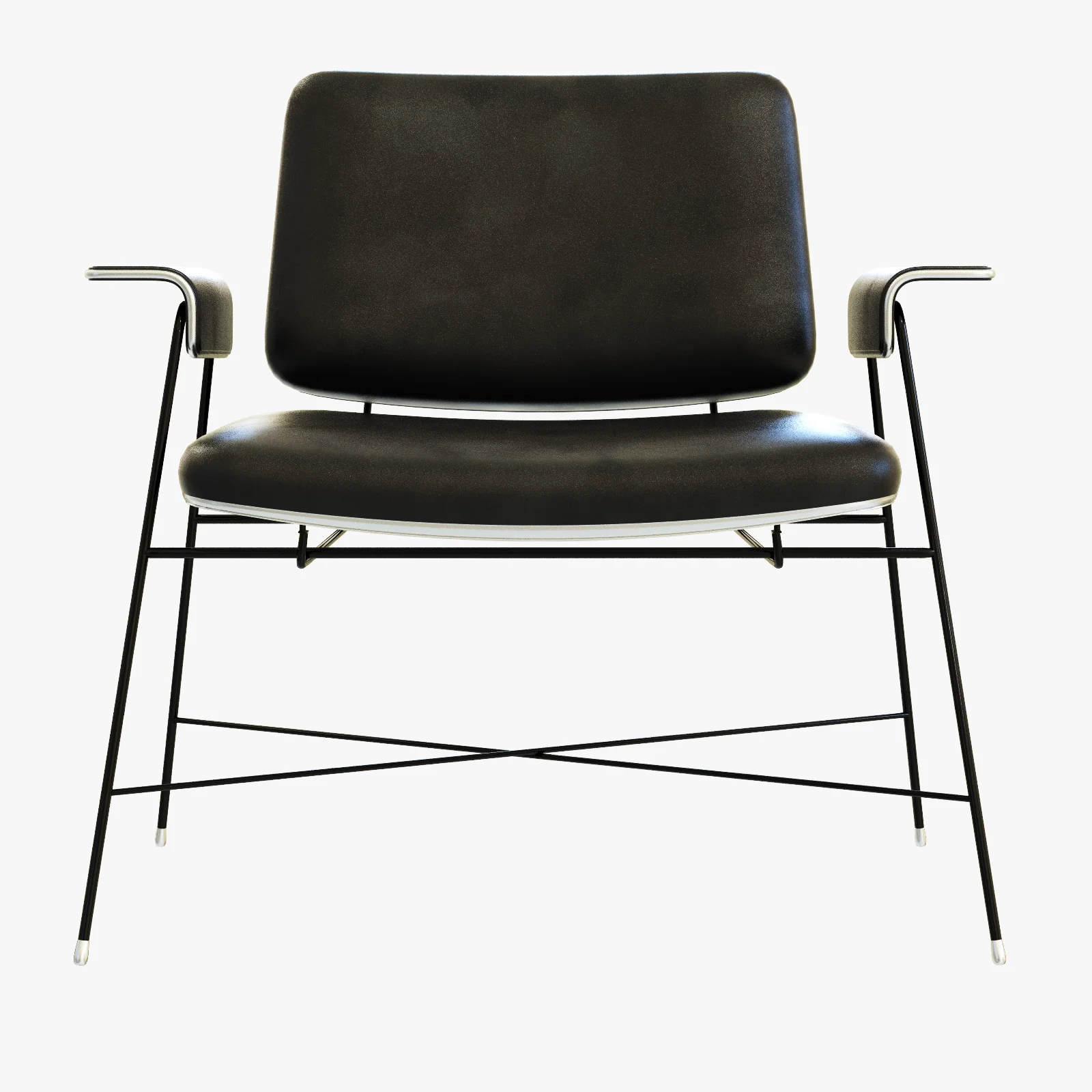 Baxter Bauhaus Black — 3D model preview 3