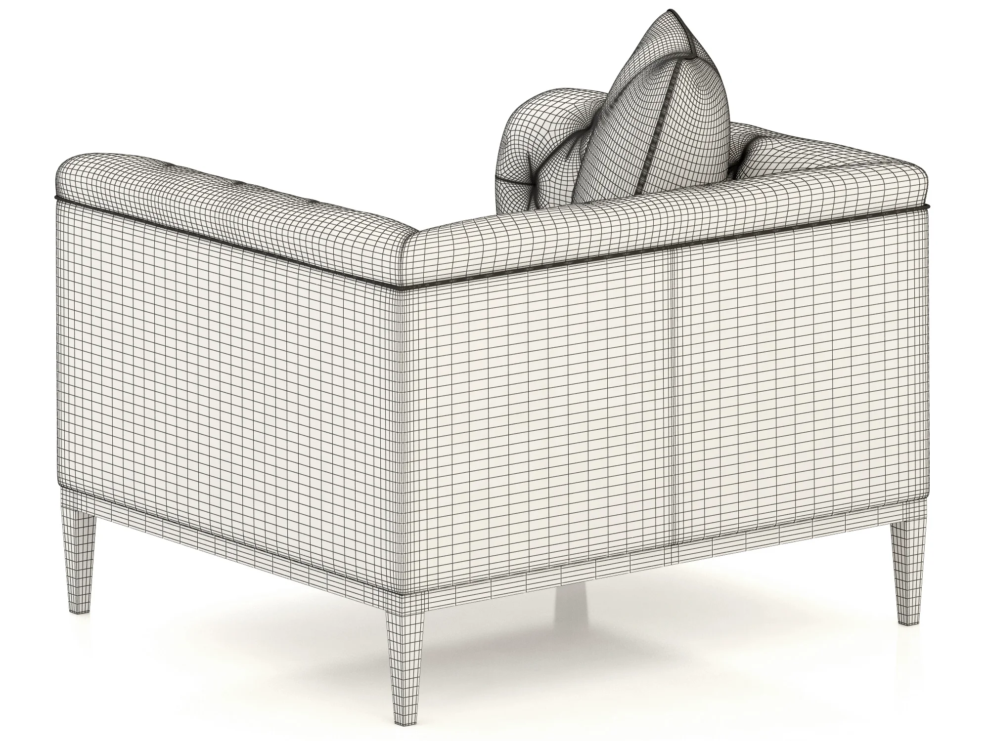 Eichholtz Cesare Chair — 3D model preview 10