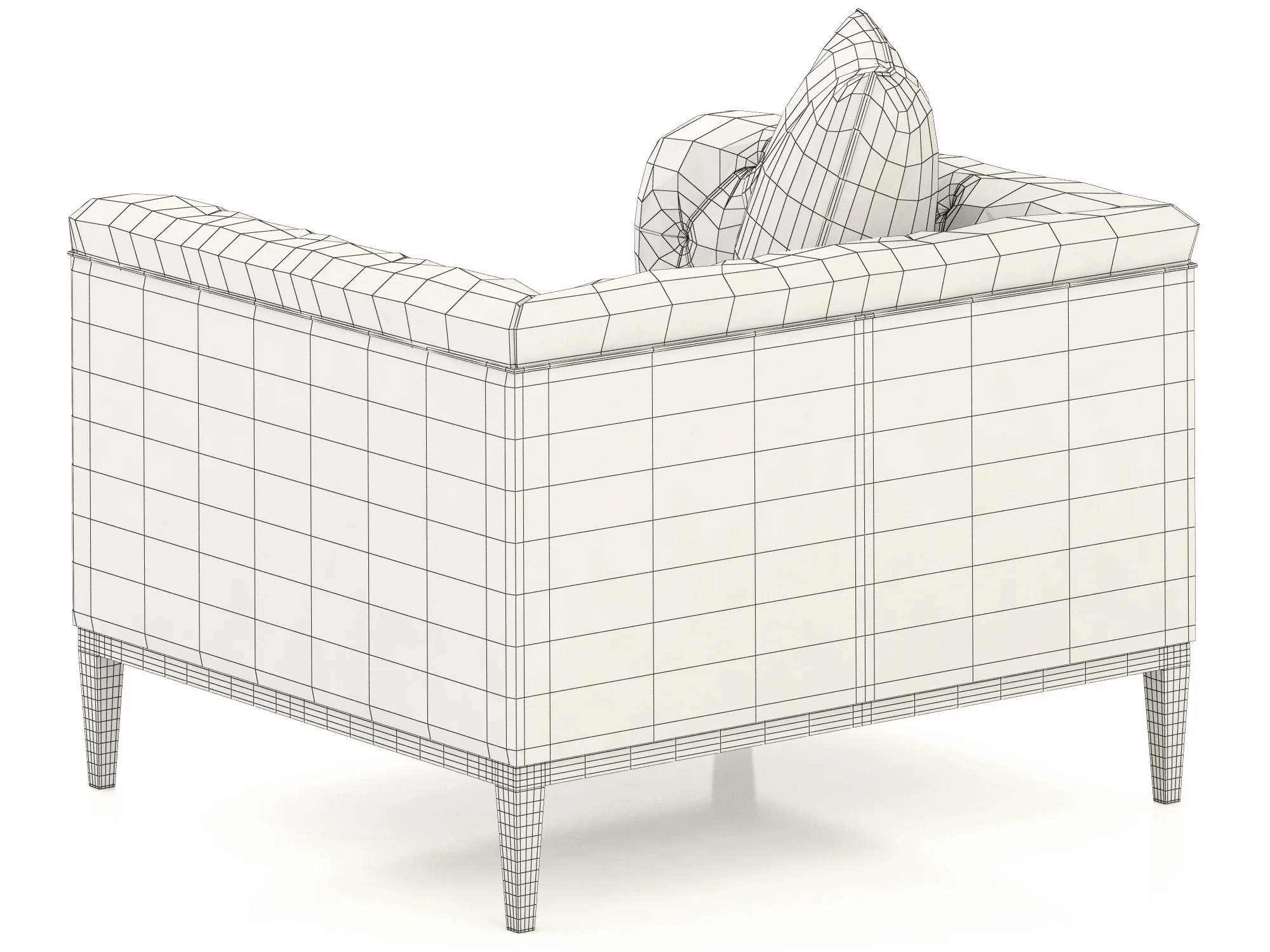 Eichholtz Cesare Chair — 3D model preview 11