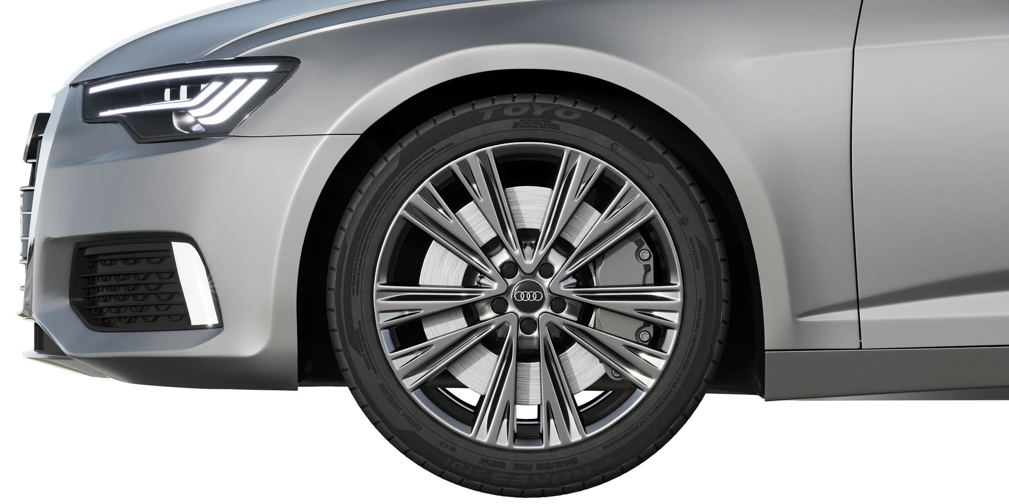 Audi A6, 3D model preview 1