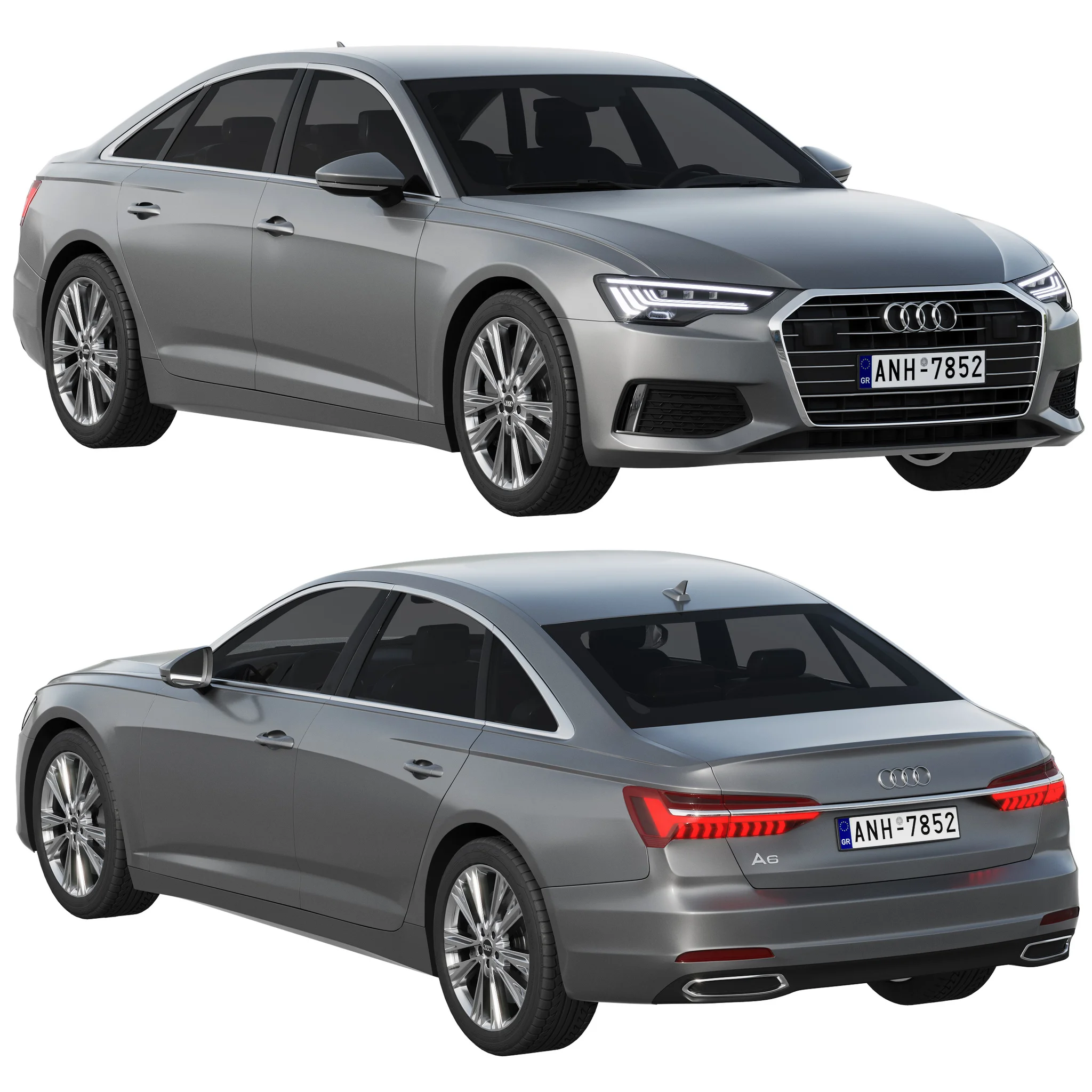 Audi A6, 3D model preview 16