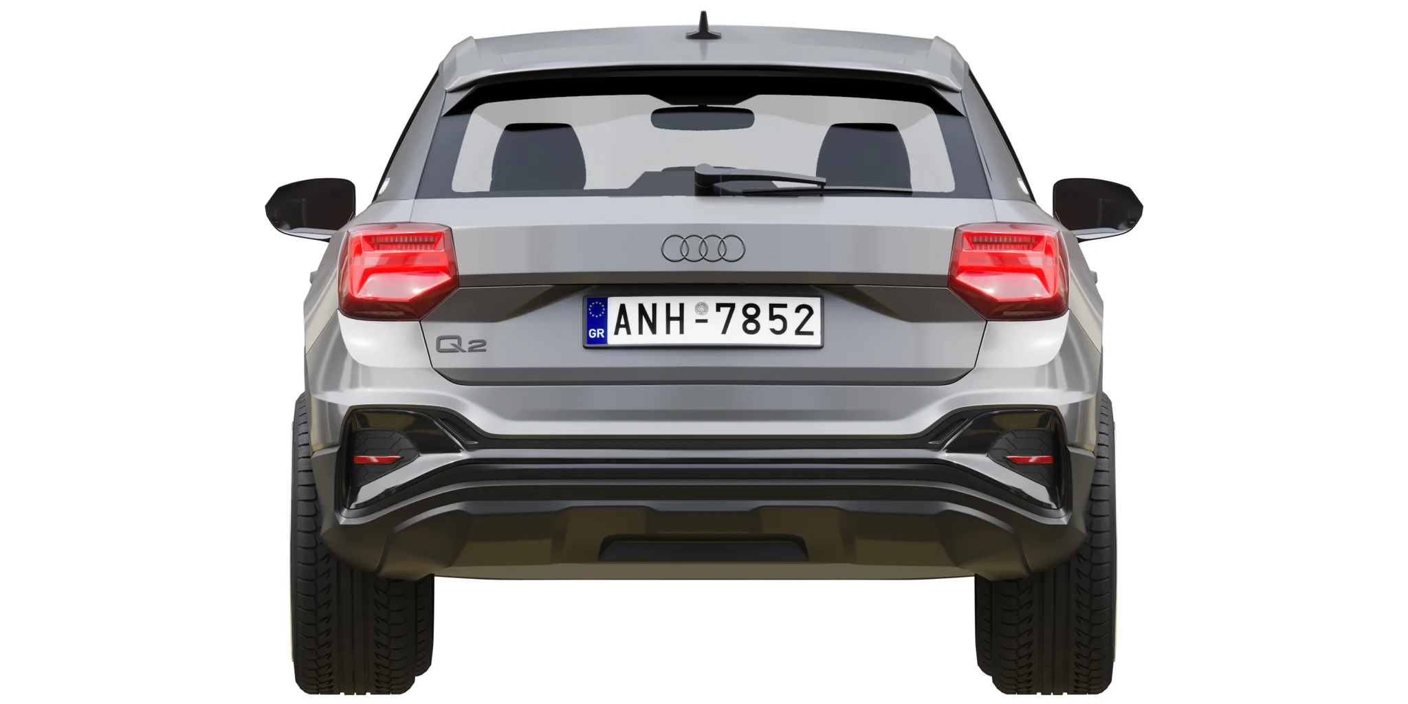 Audi Q2, 3D model preview 10