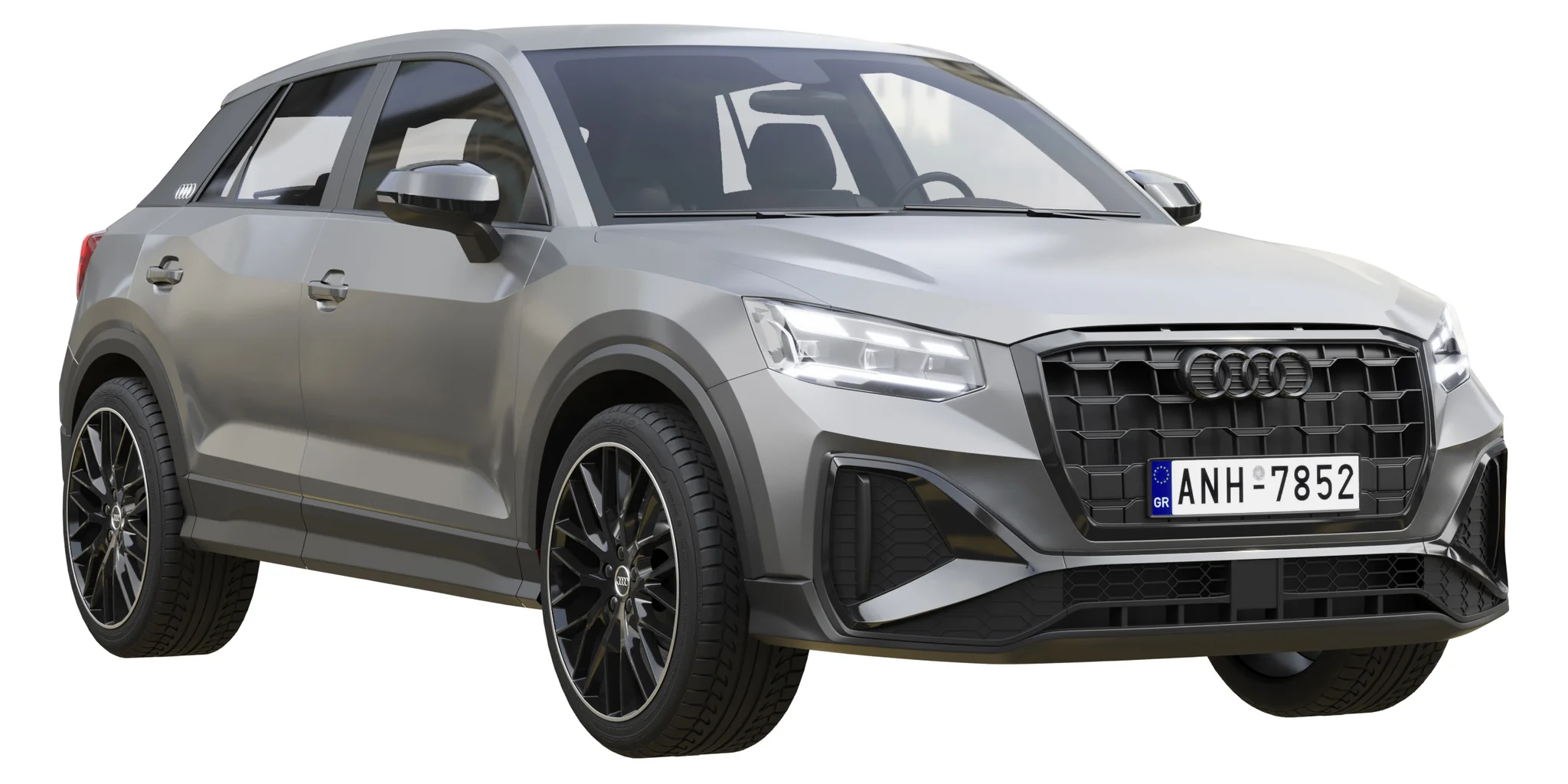 Audi Q2, 3D model preview 15