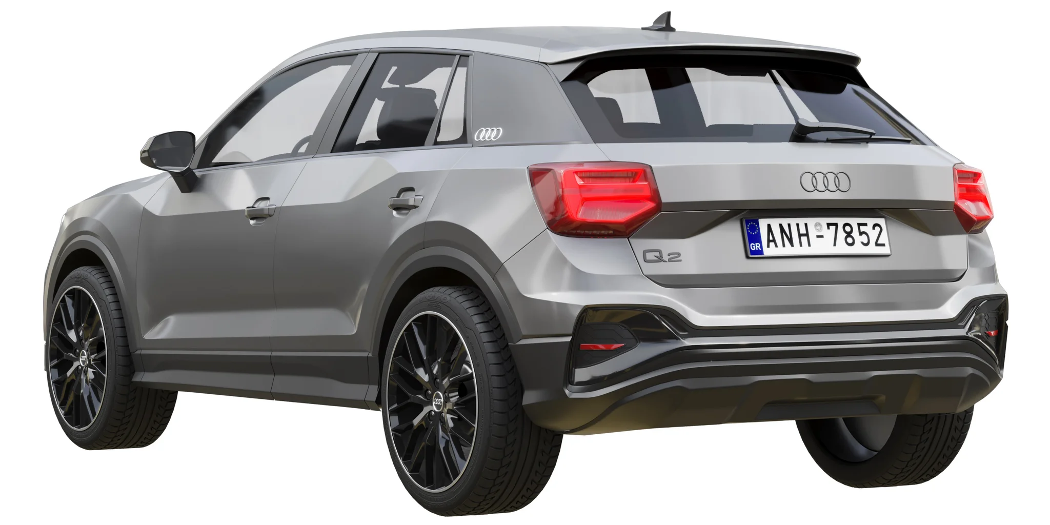 Audi Q2, 3D model preview 21
