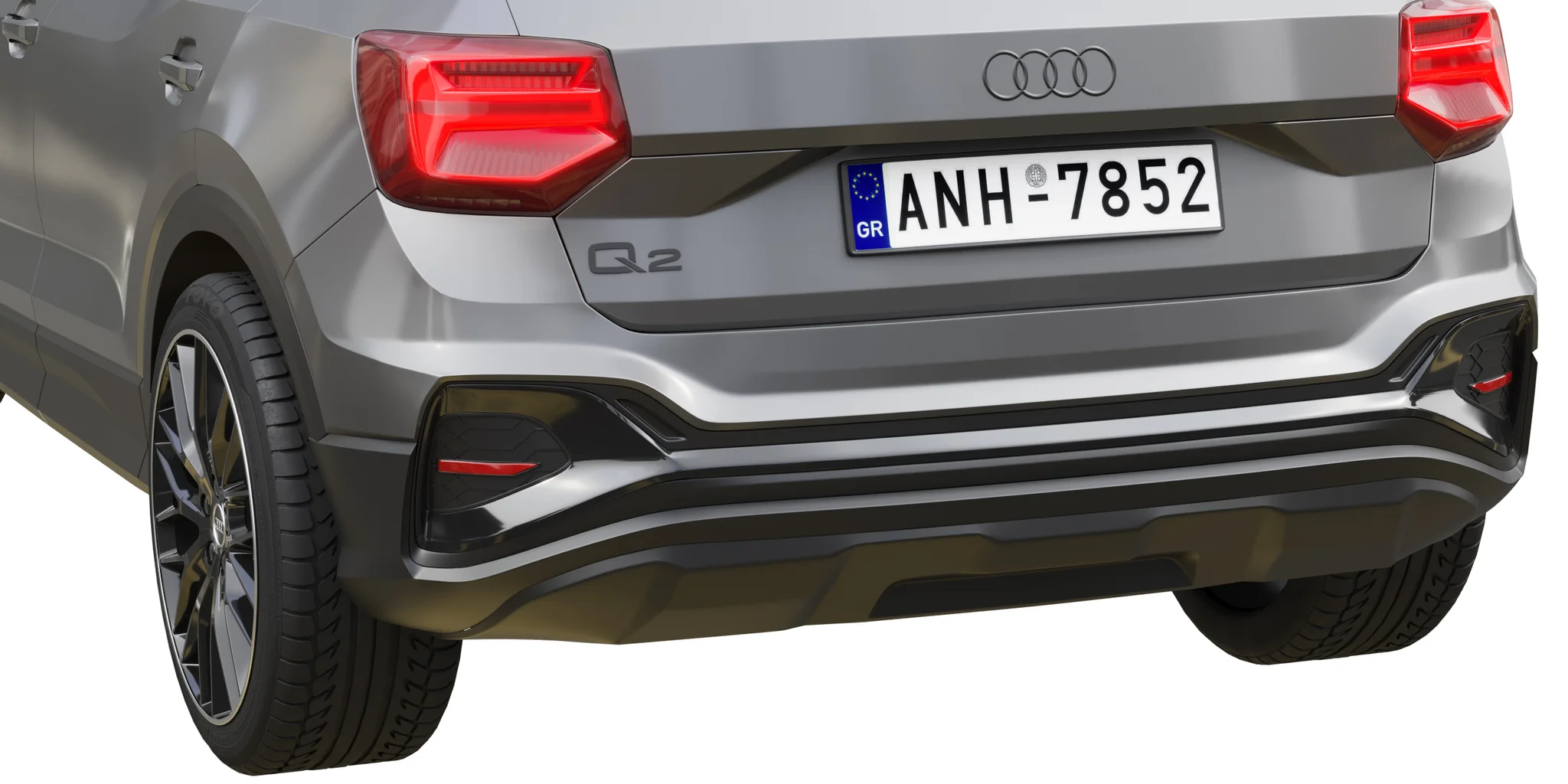 Audi Q2, 3D model preview 24