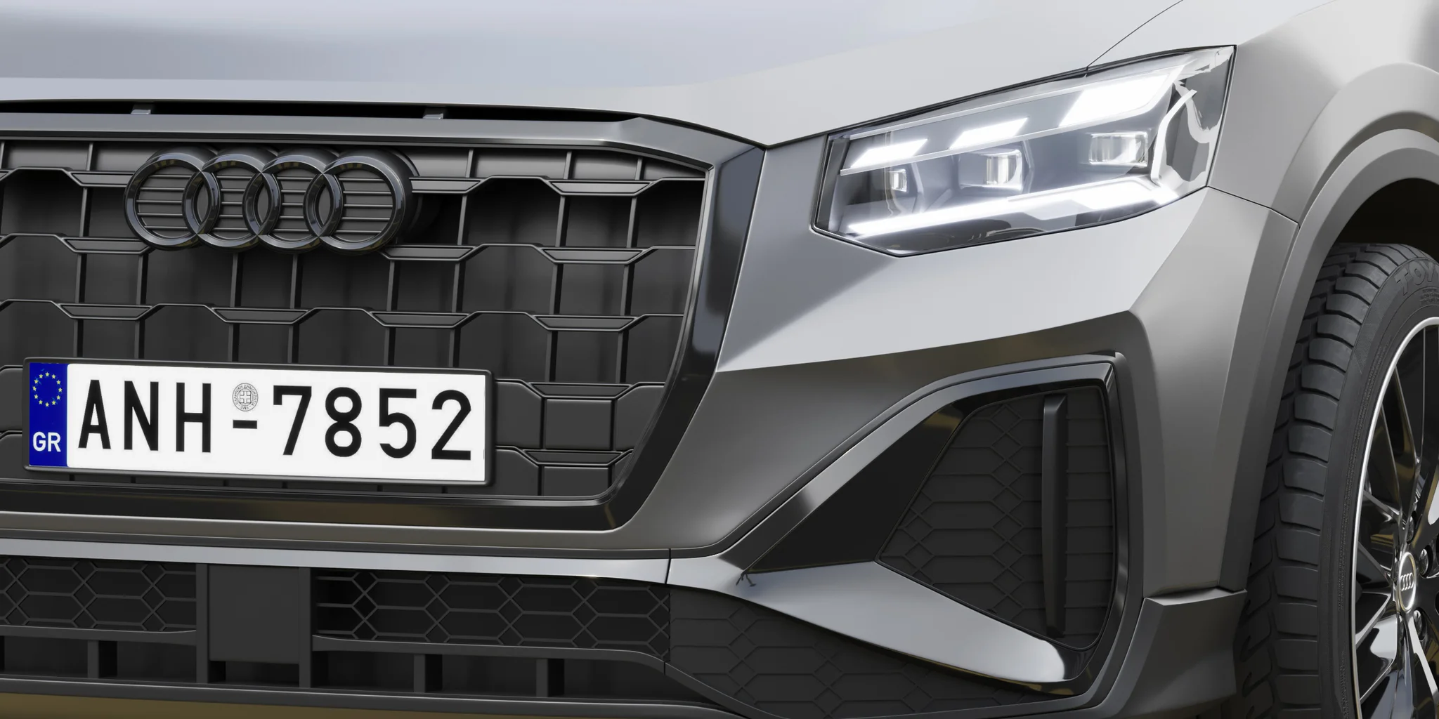 Audi Q2, 3D model preview 25