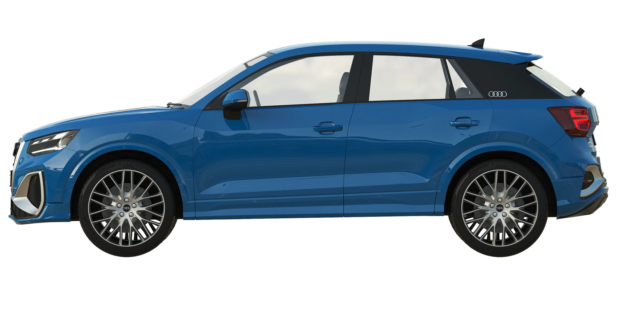 Audi Q2, 3D model preview 28