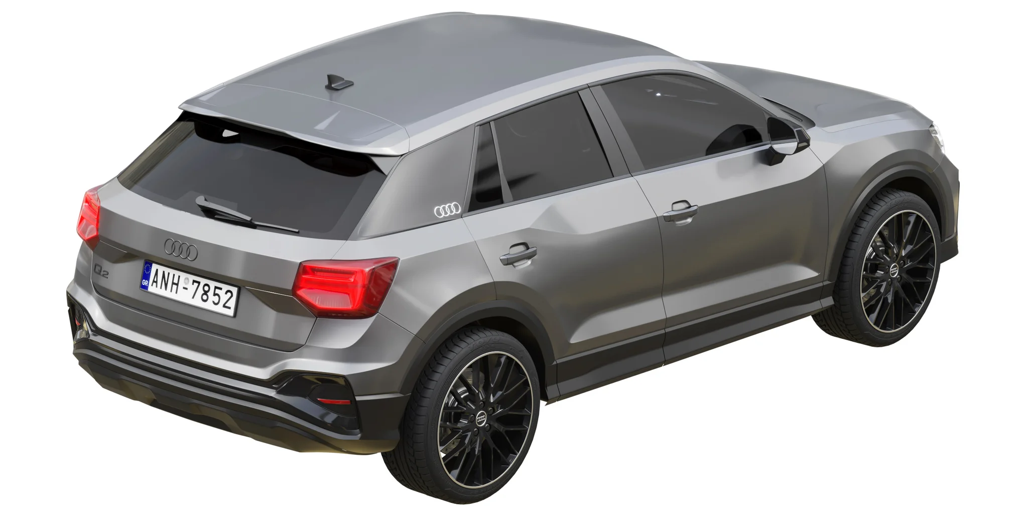Audi Q2, 3D model preview 34
