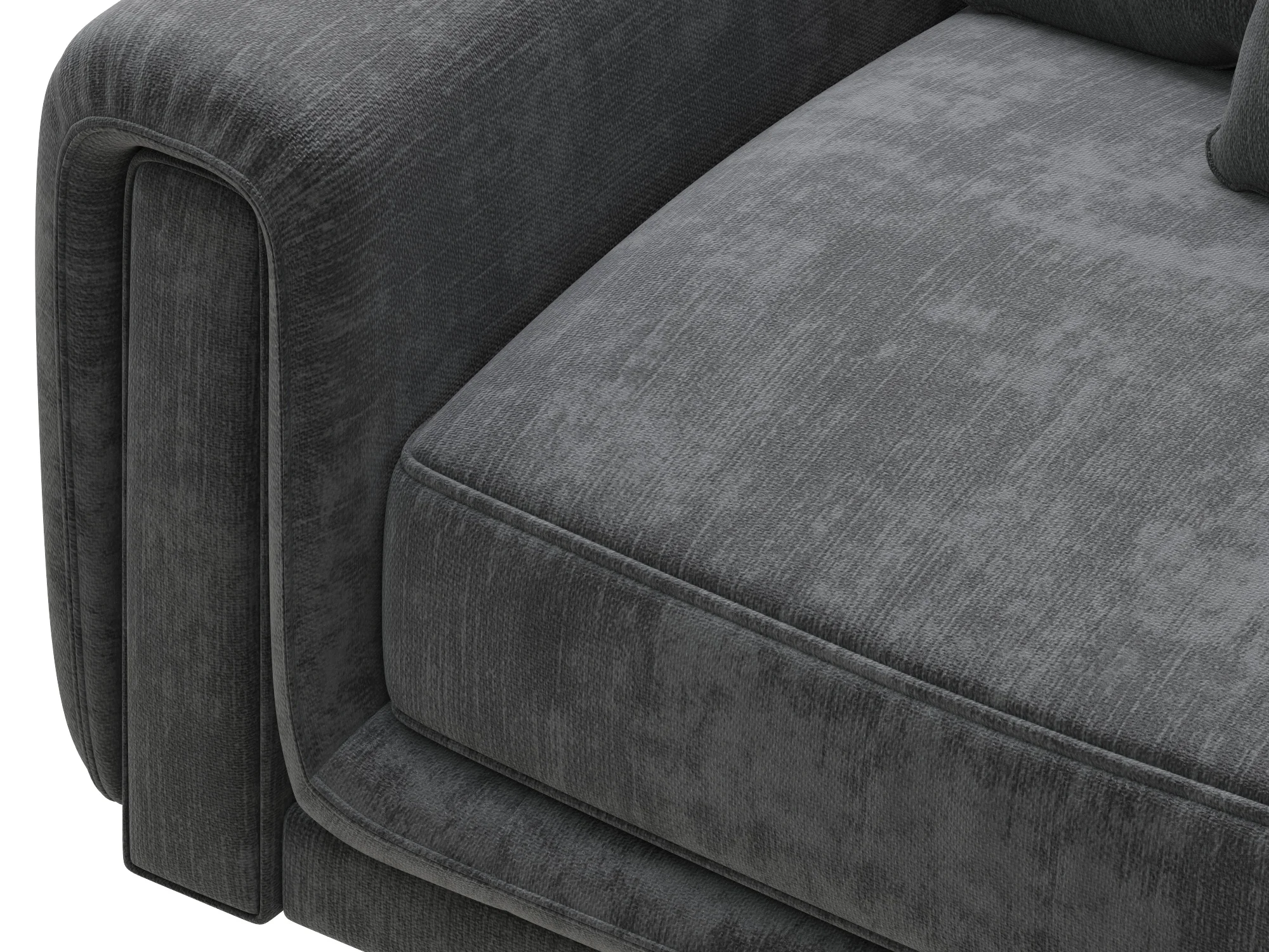 Roche Bobois UNDERLINE Loveseat — 3D model preview 4