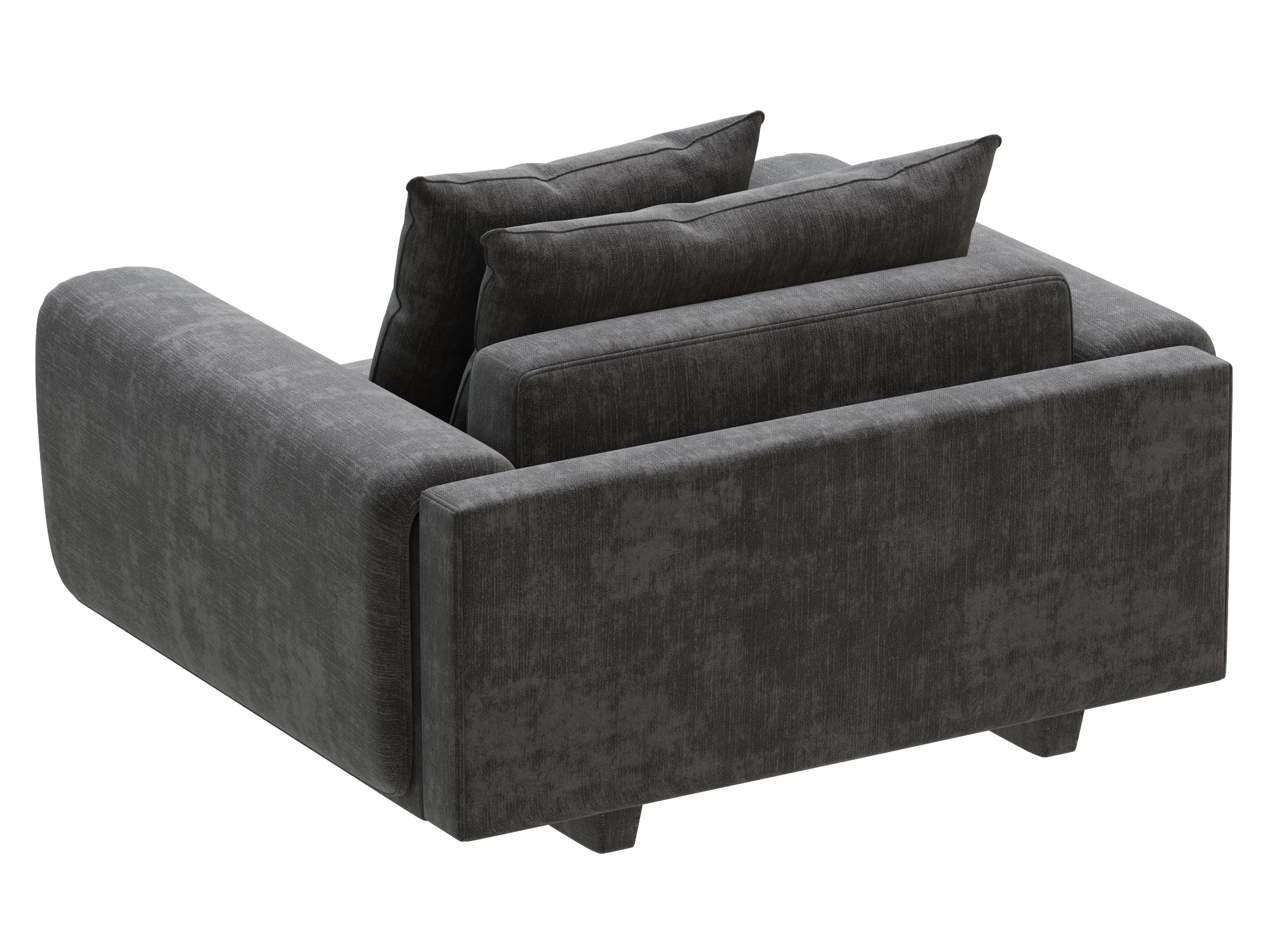 Roche Bobois UNDERLINE Loveseat — 3D model preview 5