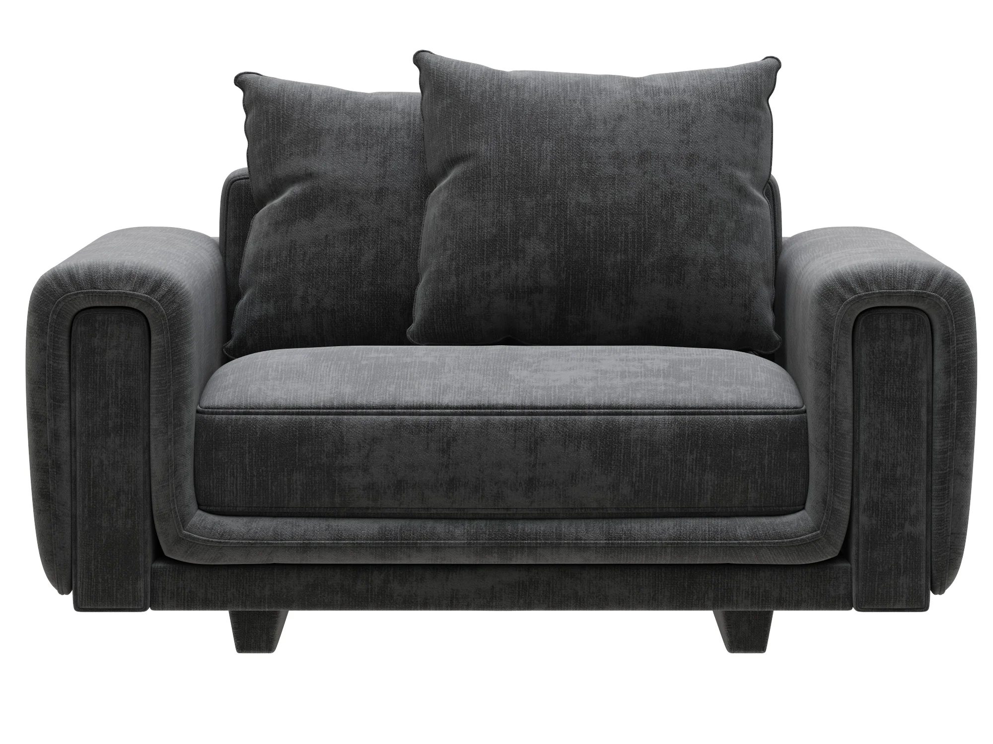 Roche Bobois UNDERLINE Loveseat — 3D model preview 8