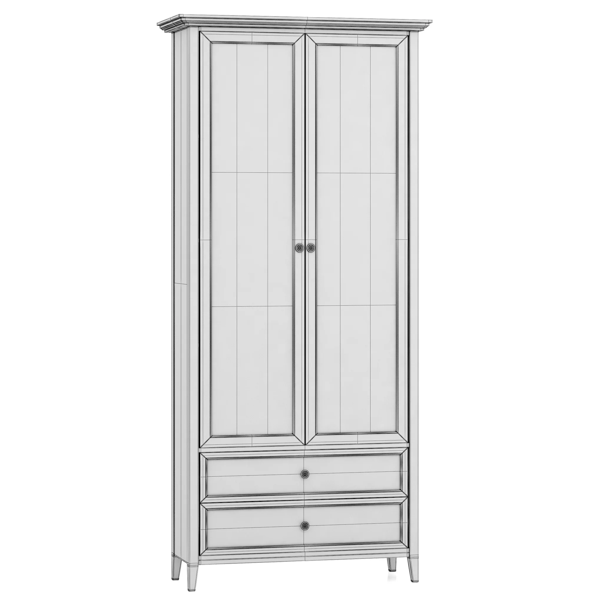 Dantone Home Junior Bookcase 2 — 3D model preview 8