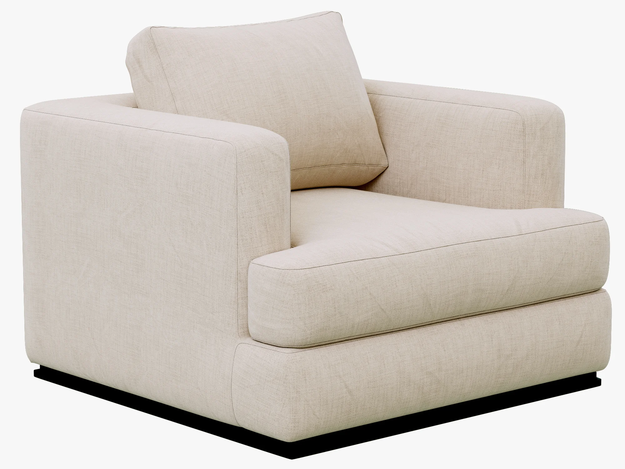 Eichholtz Chair Hallandale — 3D model preview 1