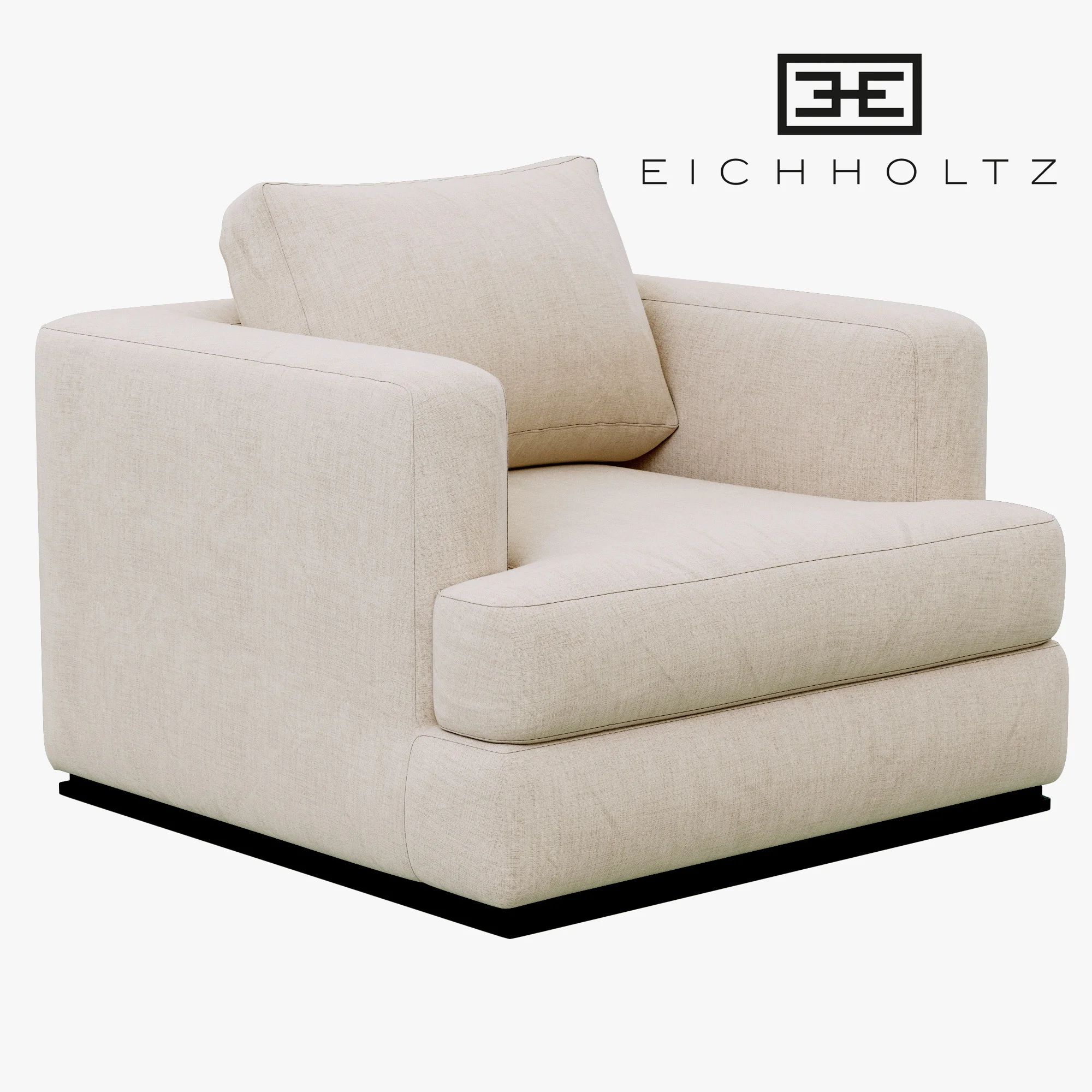 Eichholtz Chair Hallandale — 3D model preview 2