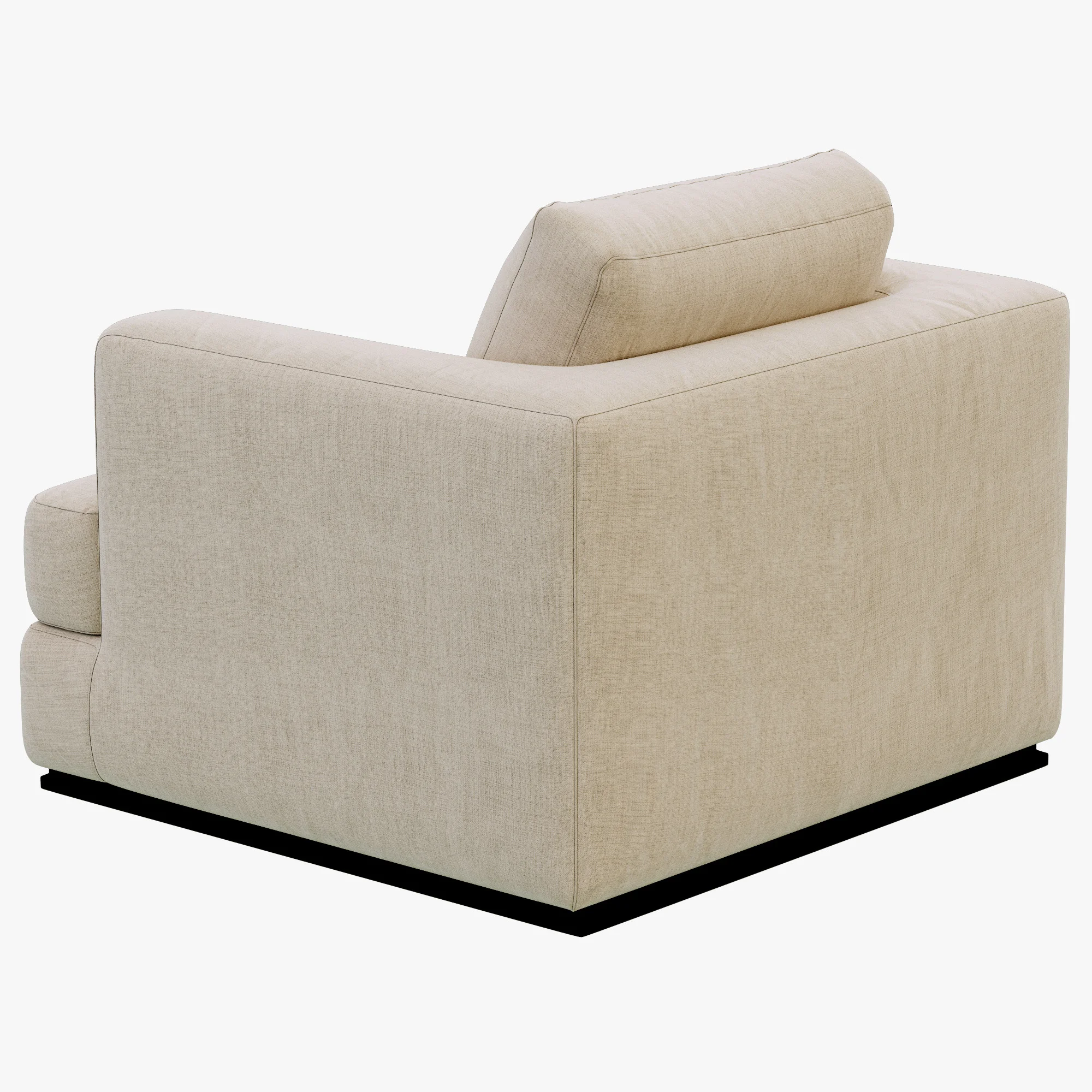 Eichholtz Chair Hallandale — 3D model preview 6