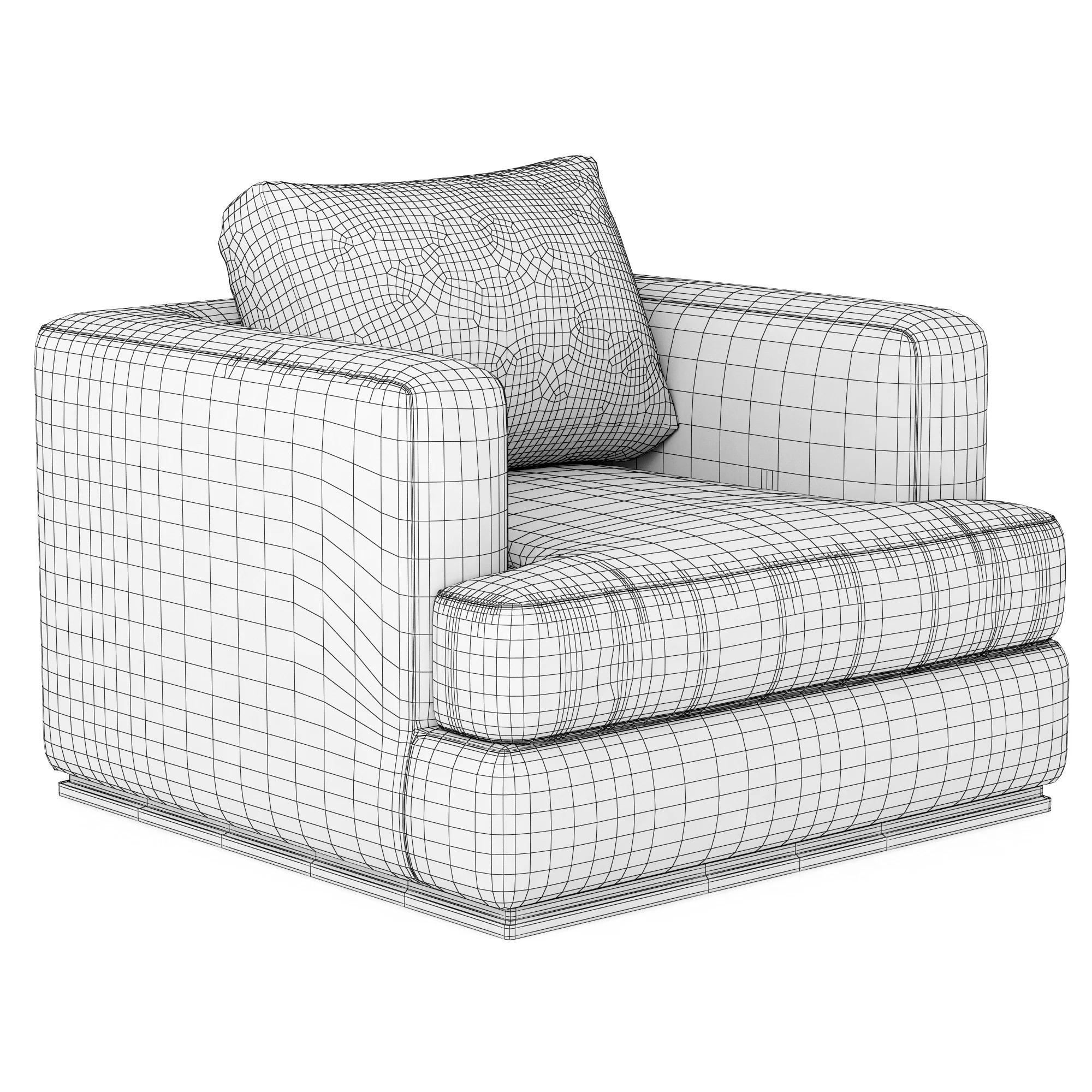 Eichholtz Chair Hallandale — 3D model preview 9