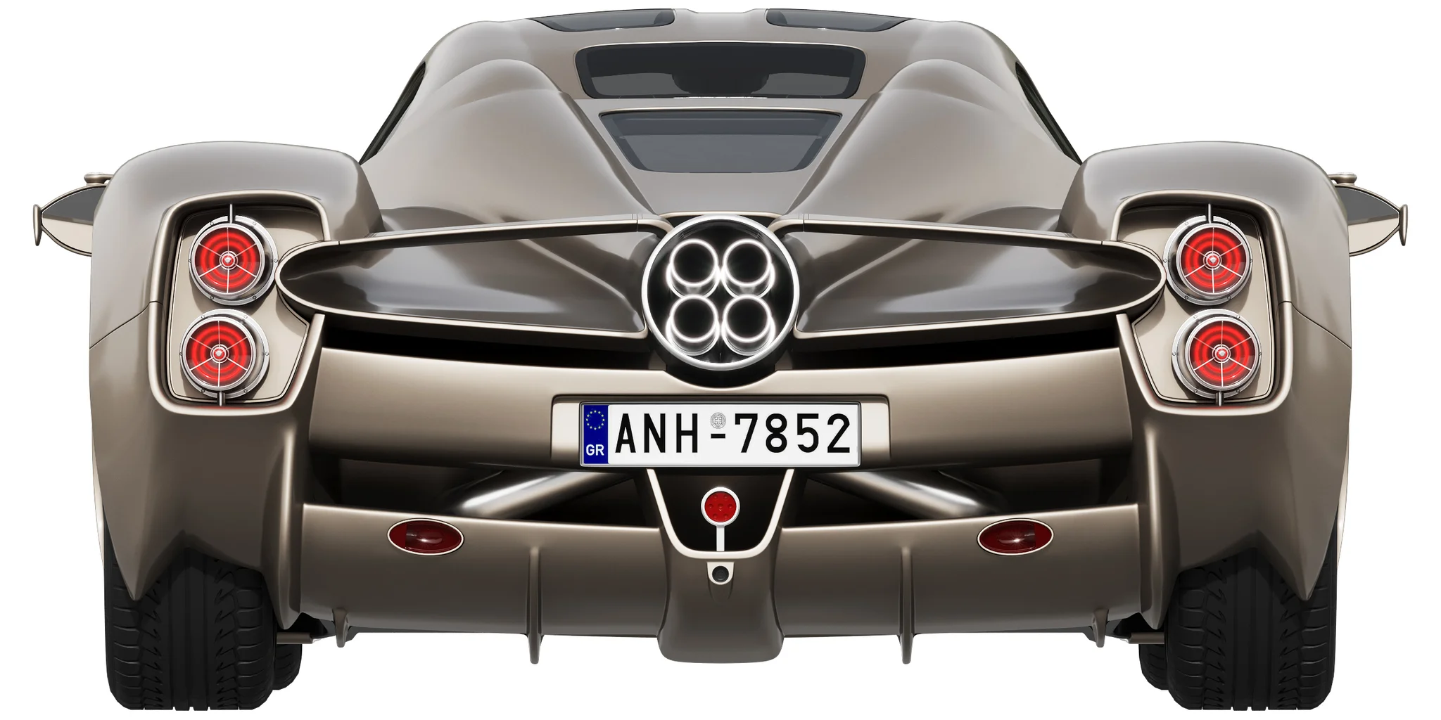 Pagani Utopia, 3D model preview 10